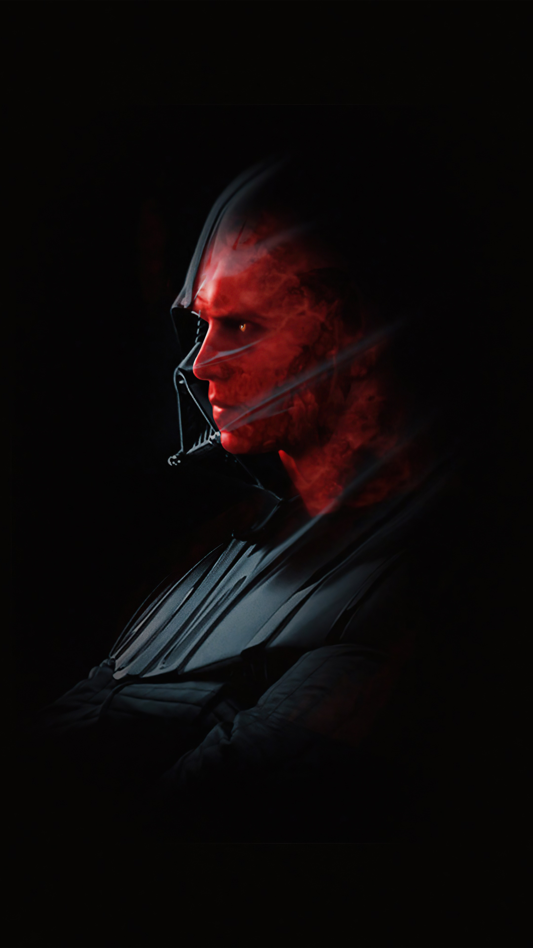 Anakin Skywalker as Darth Vader from Star Wars HD Phone Wallpaper