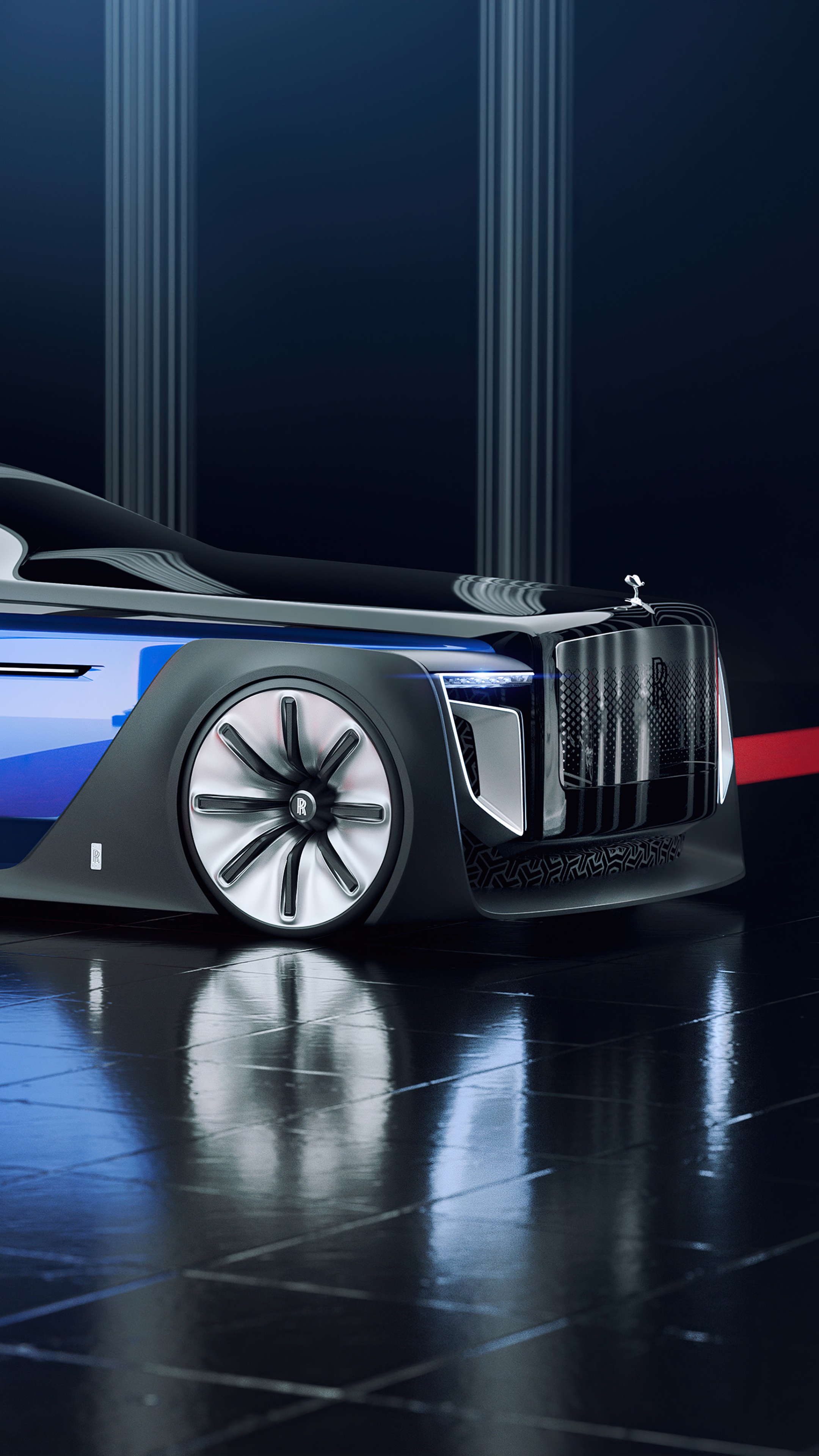 Rolls Royce 103EX concept car HD Phone Wallpaper