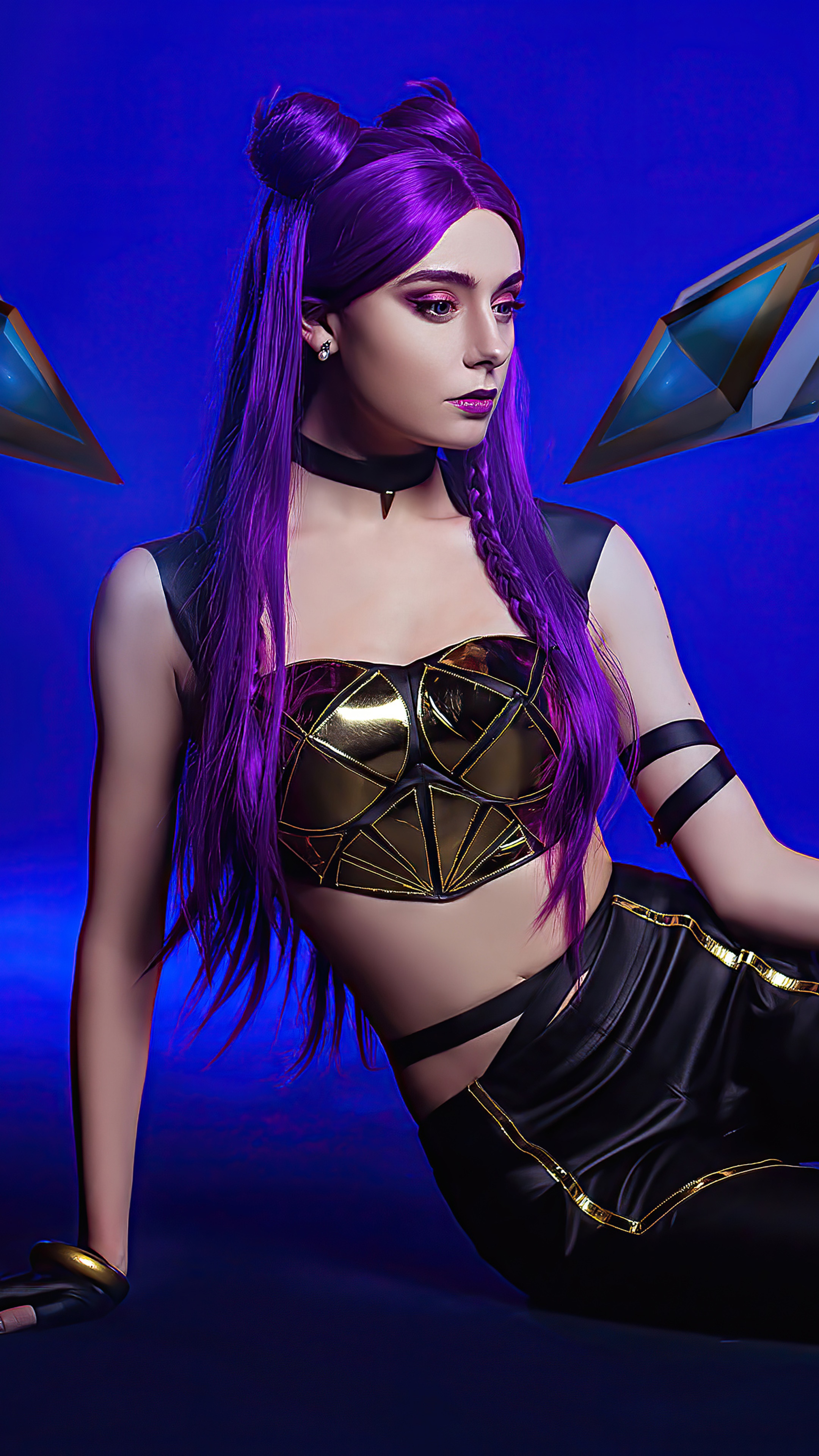 Kaisa from League of Legends KDA 4K HD Phone Wallpaper
