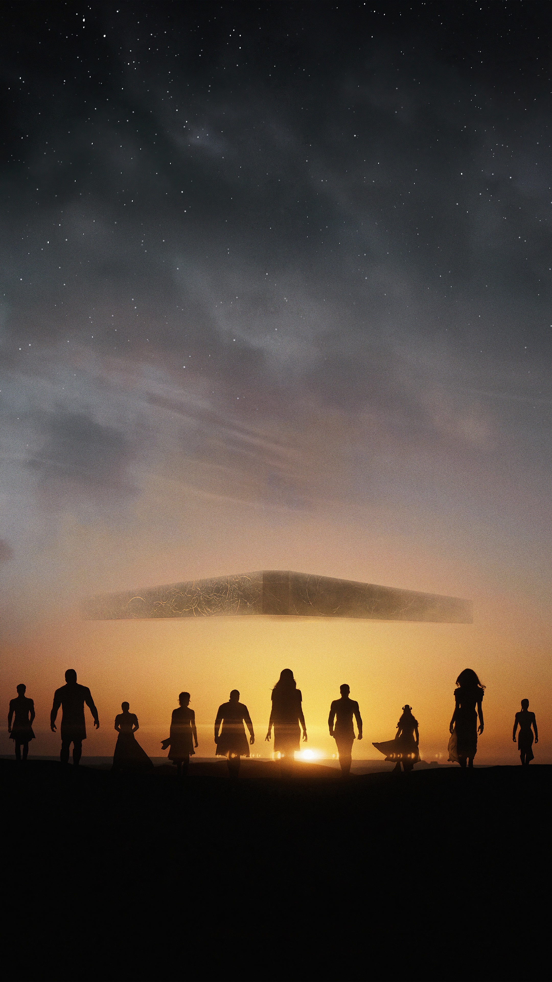 Eternals from Marvel 4K HD Phone Wallpaper