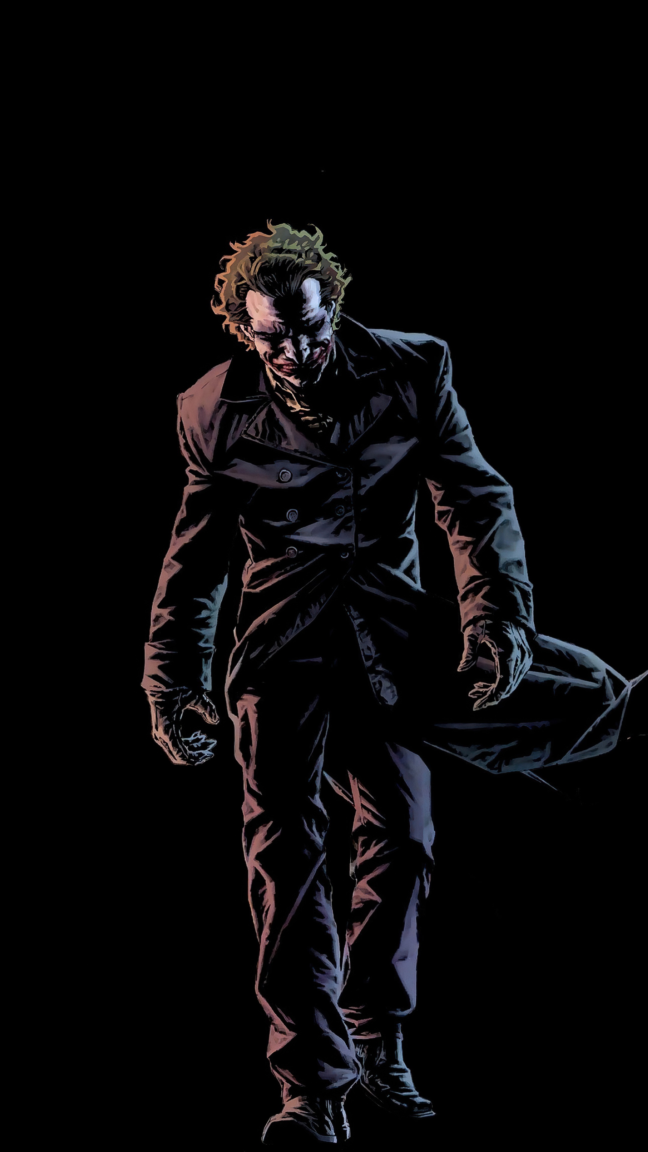 The Joker from DC Comics 4K HD Phone Wallpaper