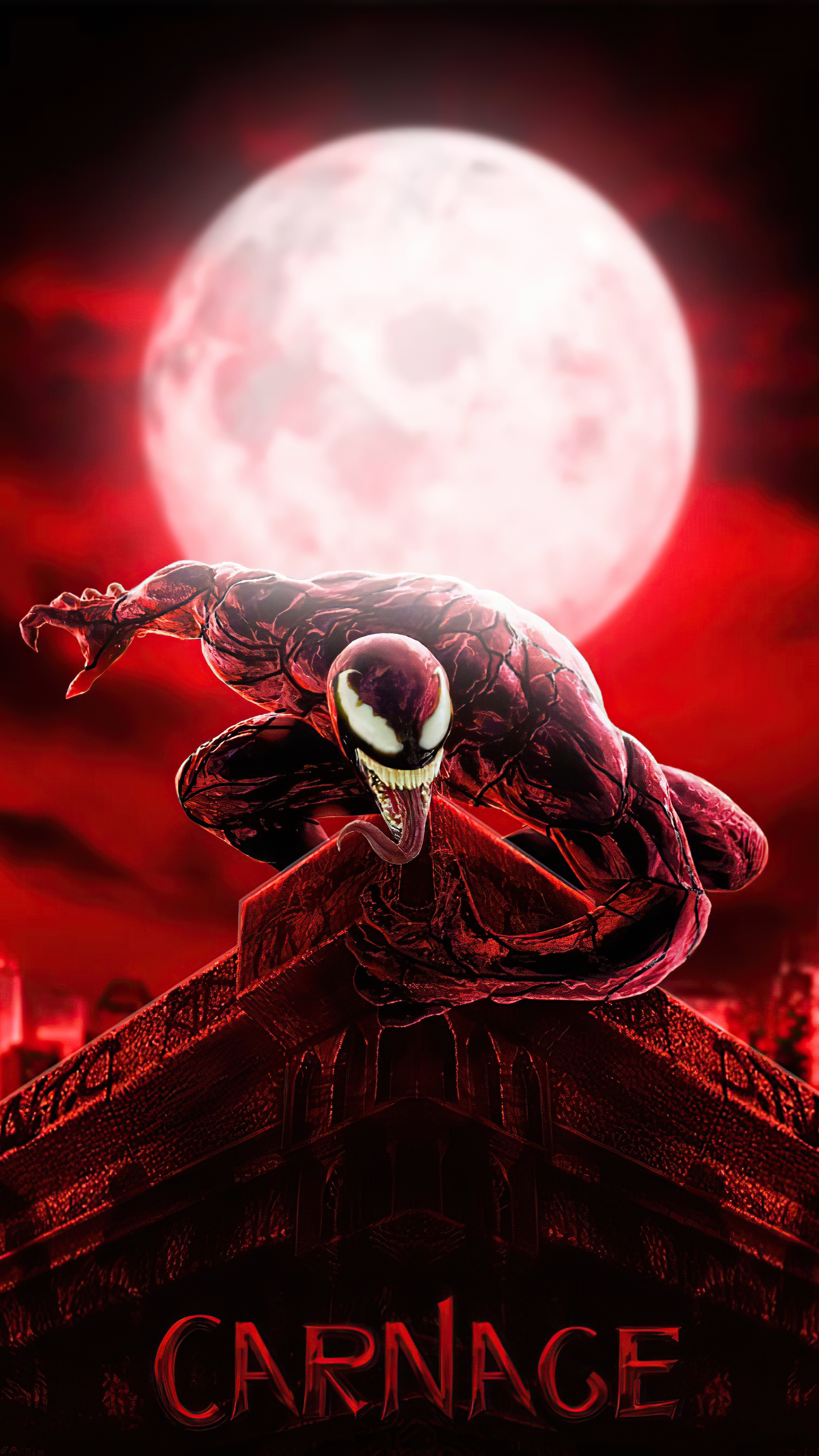 Carnage from Marvel Comics HD Phone Wallpaper