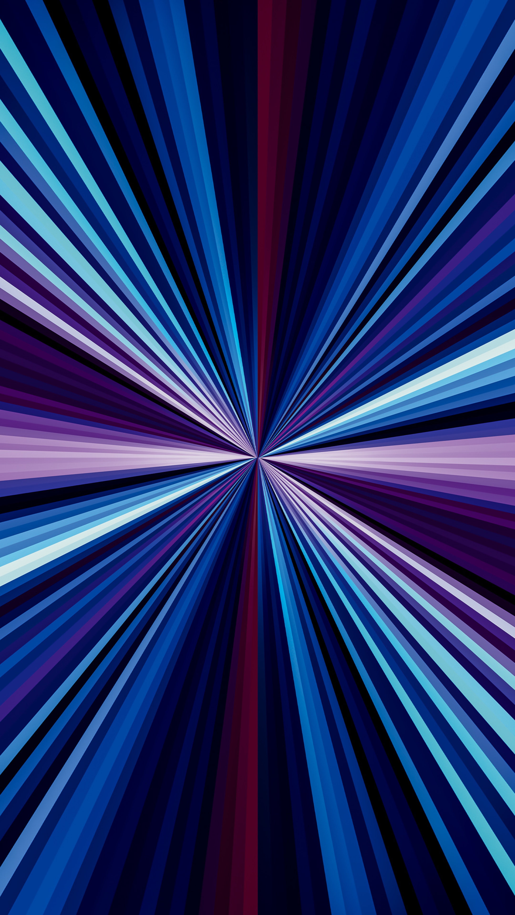 Abstract digital art with radiating lines HD Phone Wallpaper