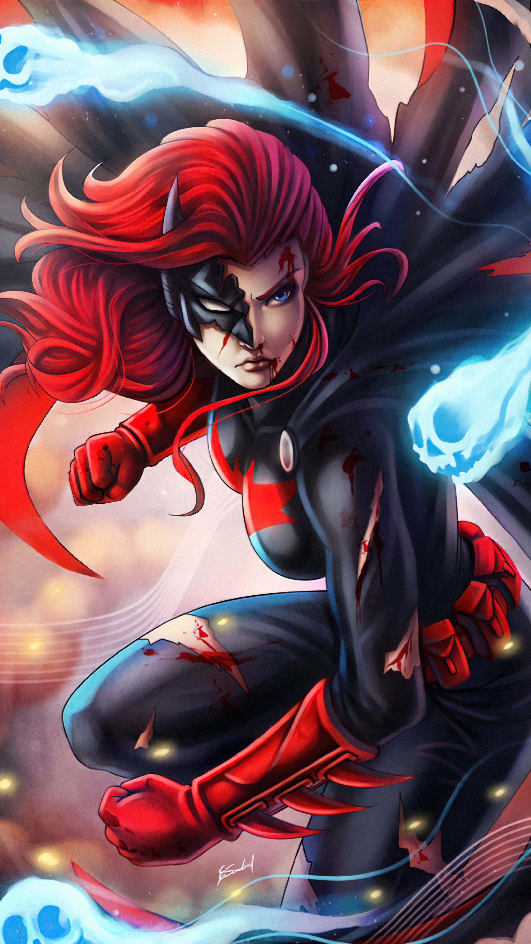 Batwoman from DC Comics HD Phone Wallpaper