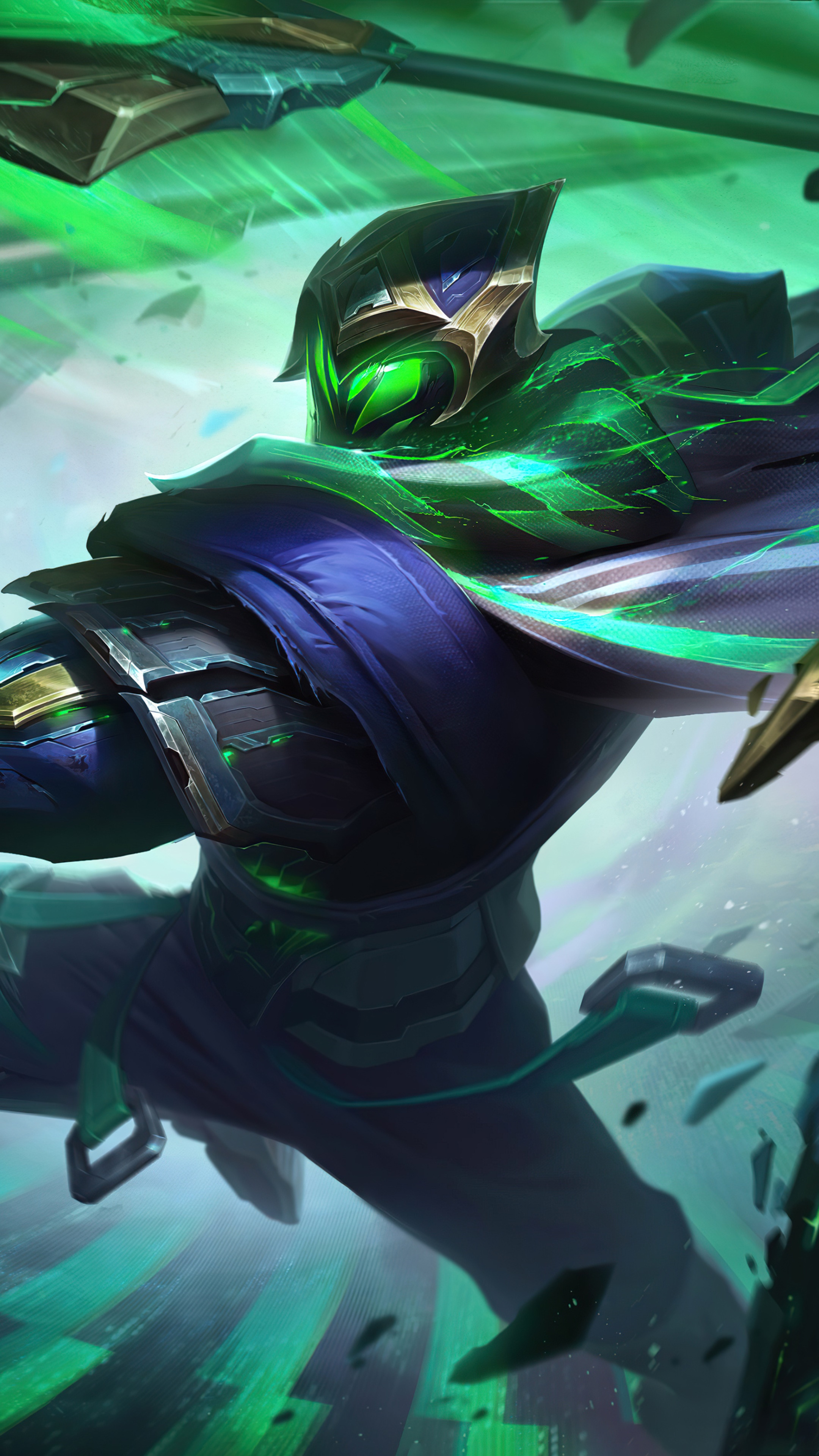 Master Yi from League of Legends 4K HD Phone Wallpaper