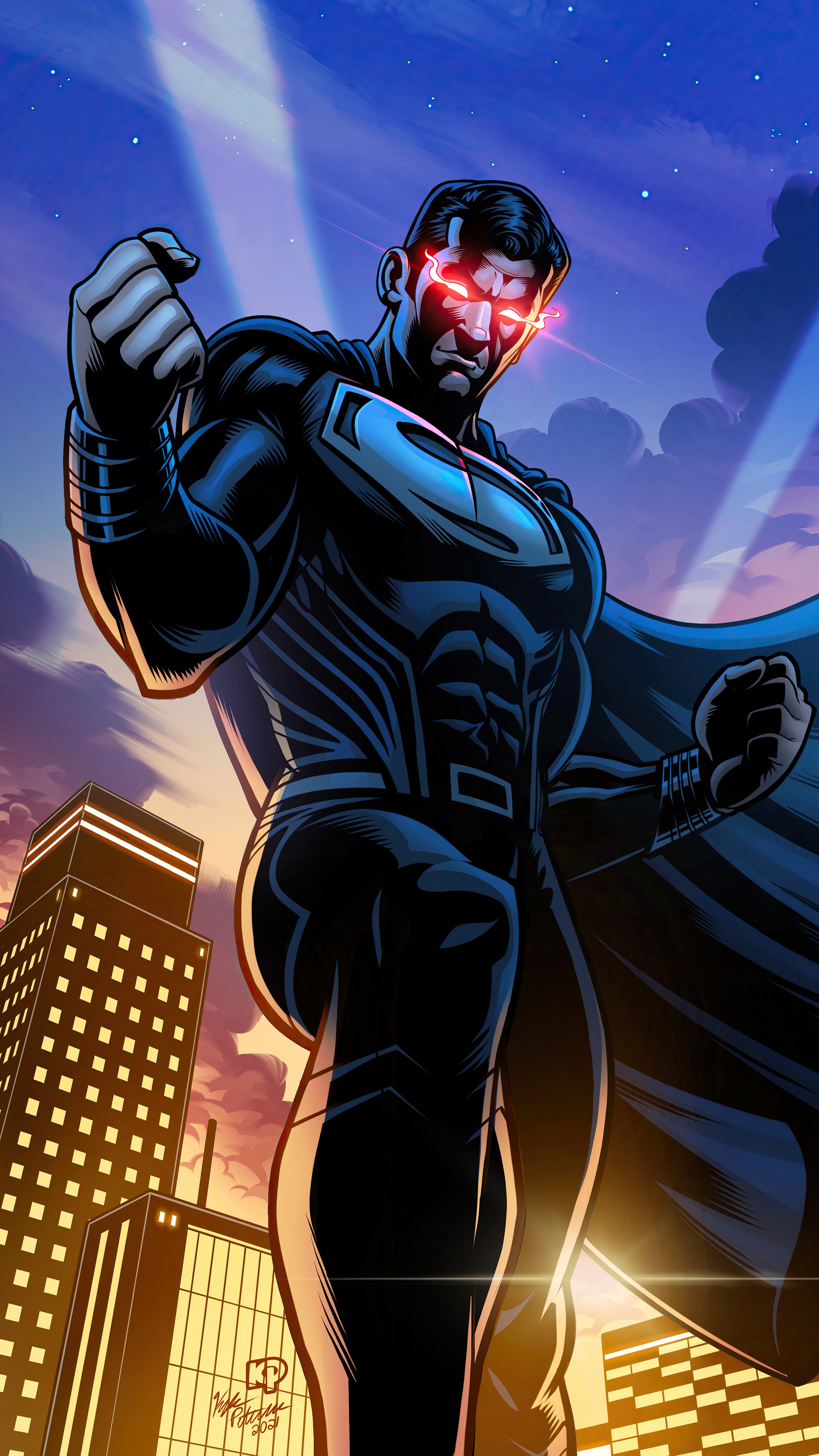 Superman from DC Comics HD Phone Wallpaper