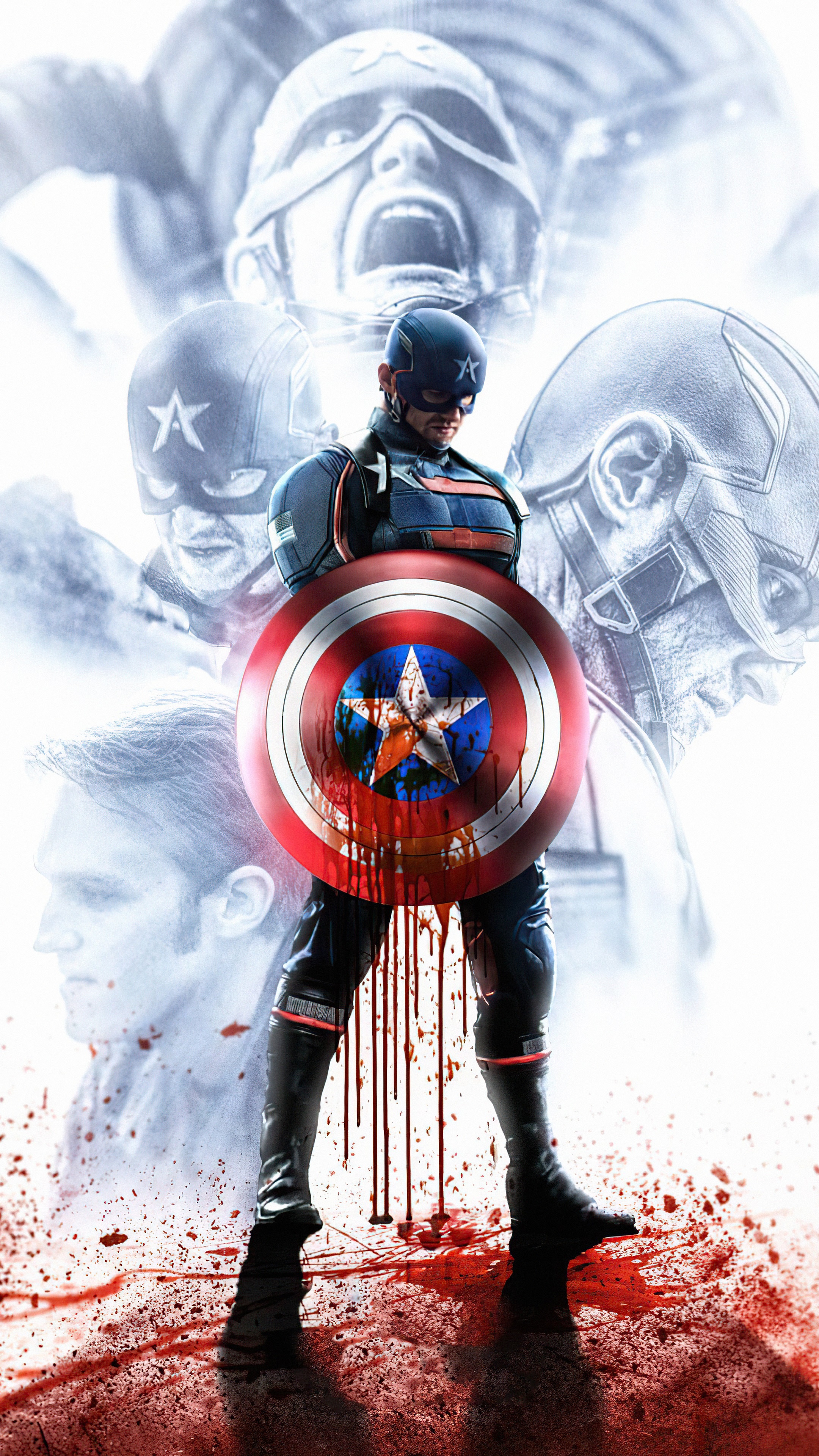 John Walker from The Falcon and The Winter Soldier HD Phone Wallpaper