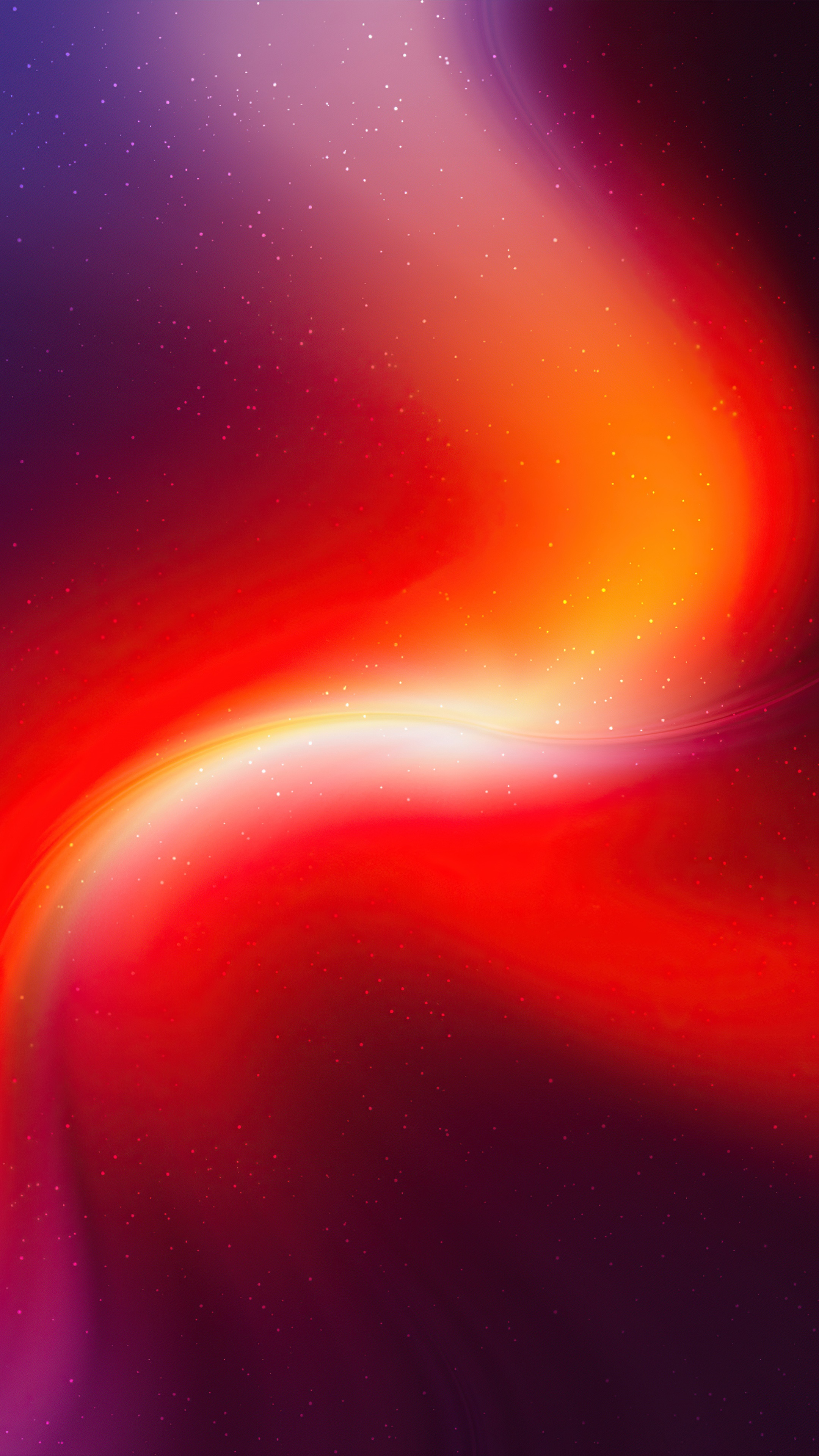 Abstract digital art with red and orange swirls HD Phone Wallpaper