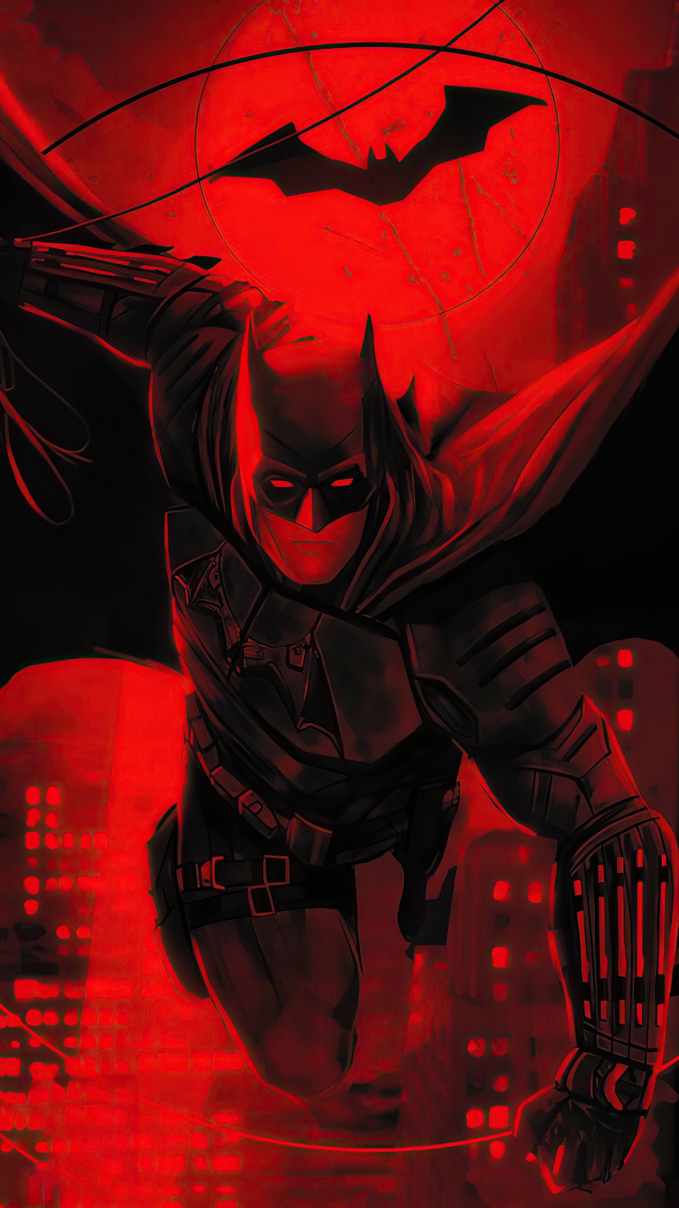 The Batman from The Batman movie 4K HD Phone Wallpaper