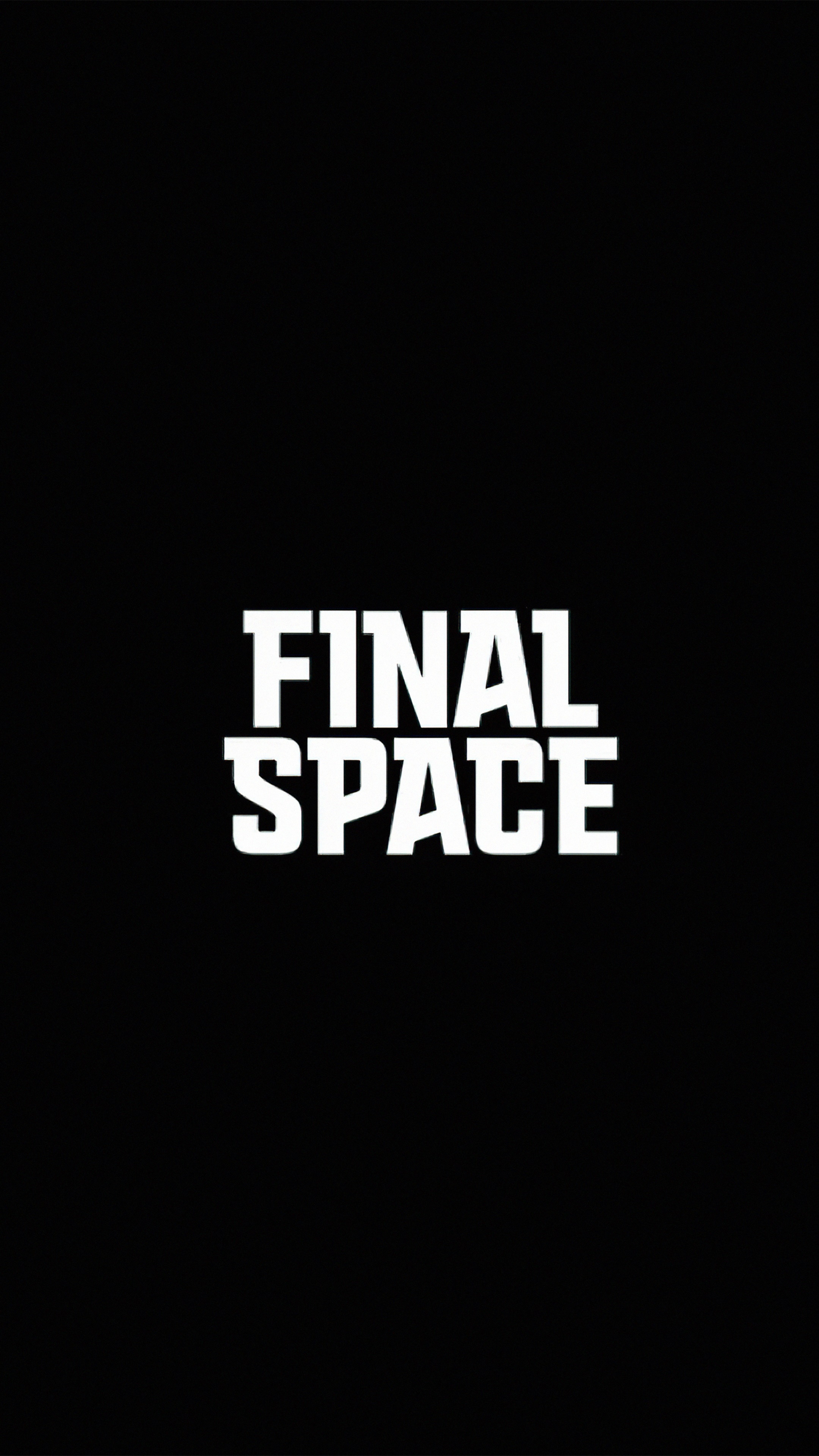 Final Space TV Show Logo HD Phone Wallpaper