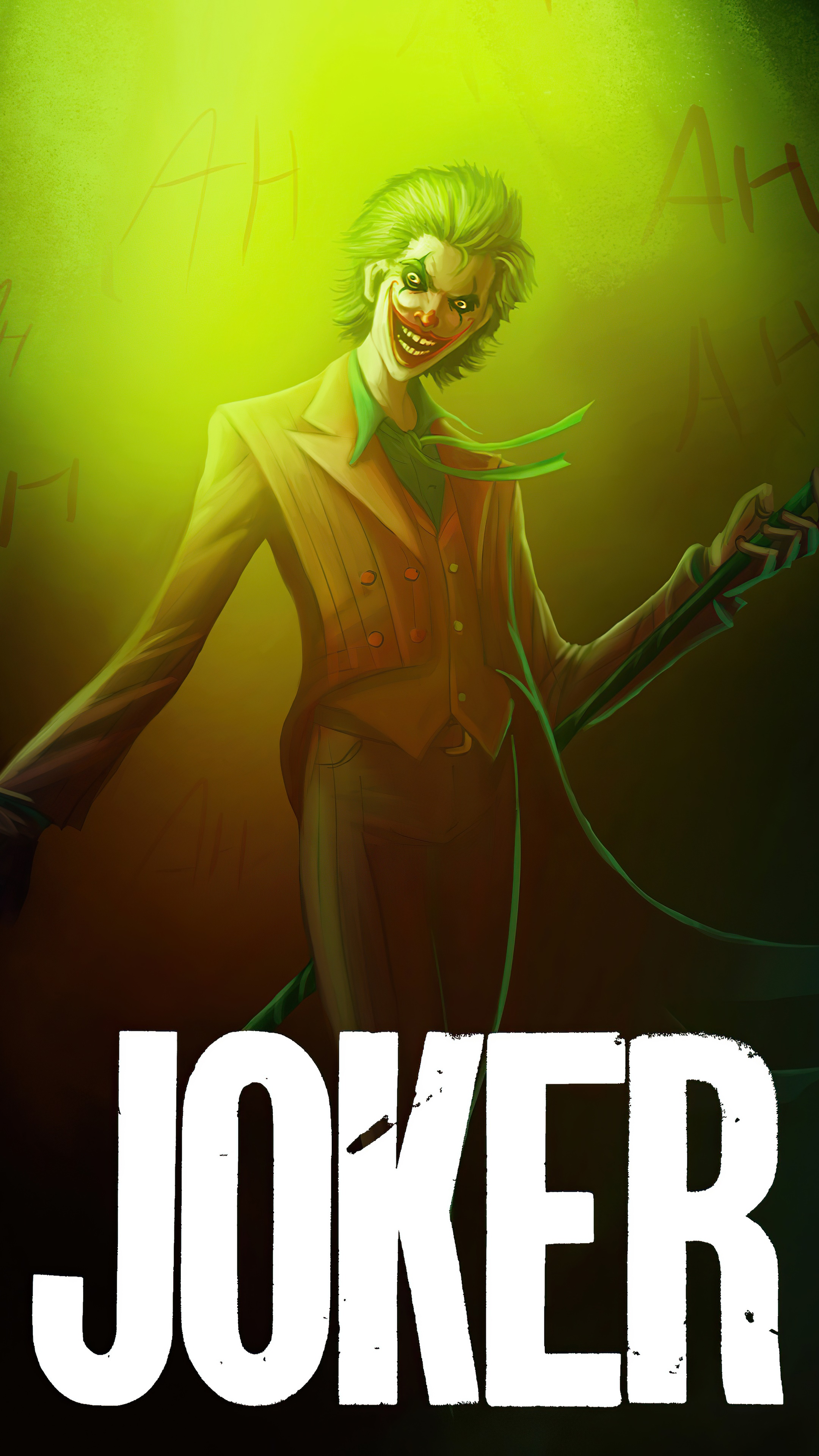 Joker artwork by Artstation artist HD Phone Wallpaper