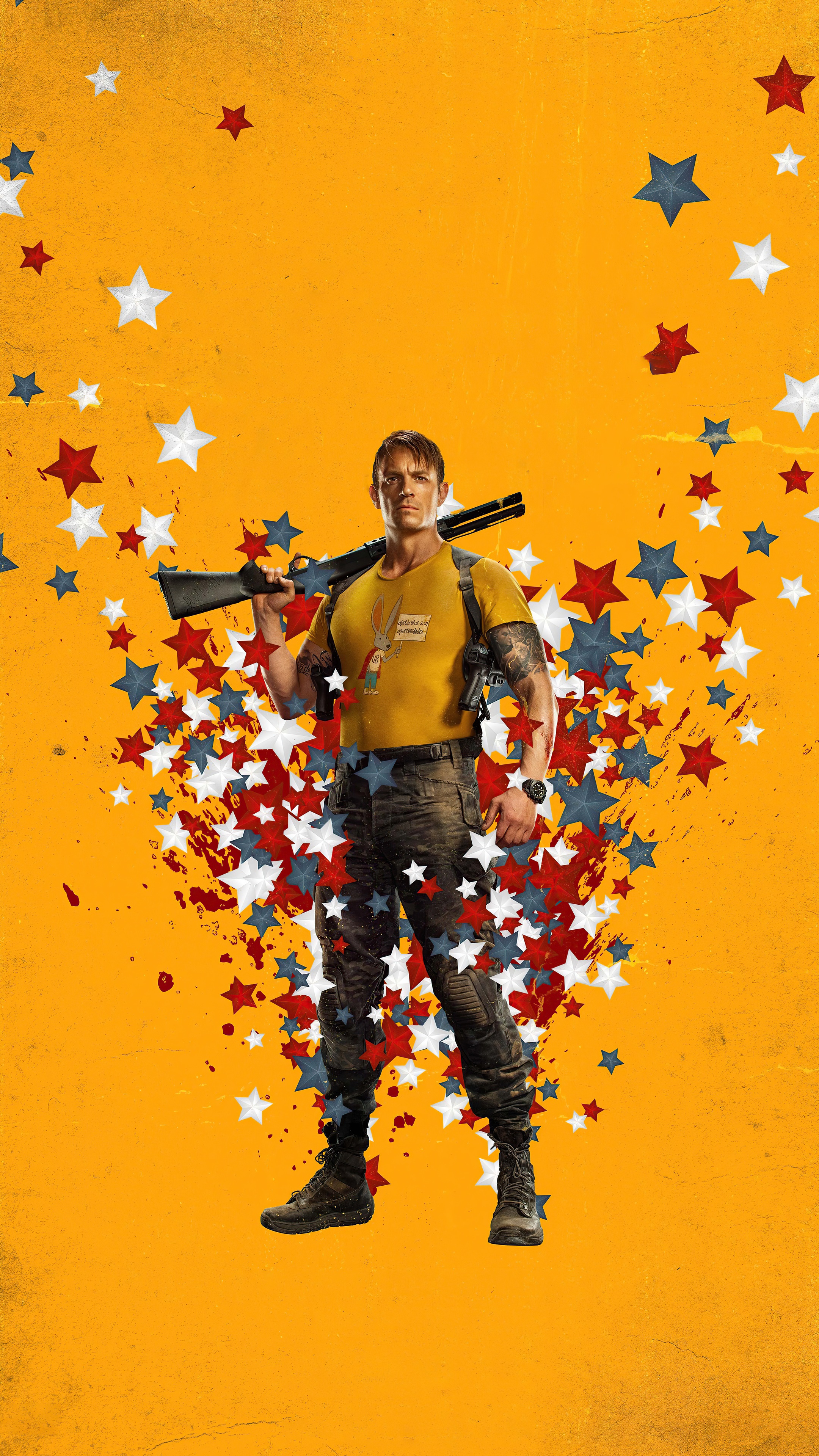 John Cena as Peacemaker from The Suicide Squad HD Phone Wallpaper