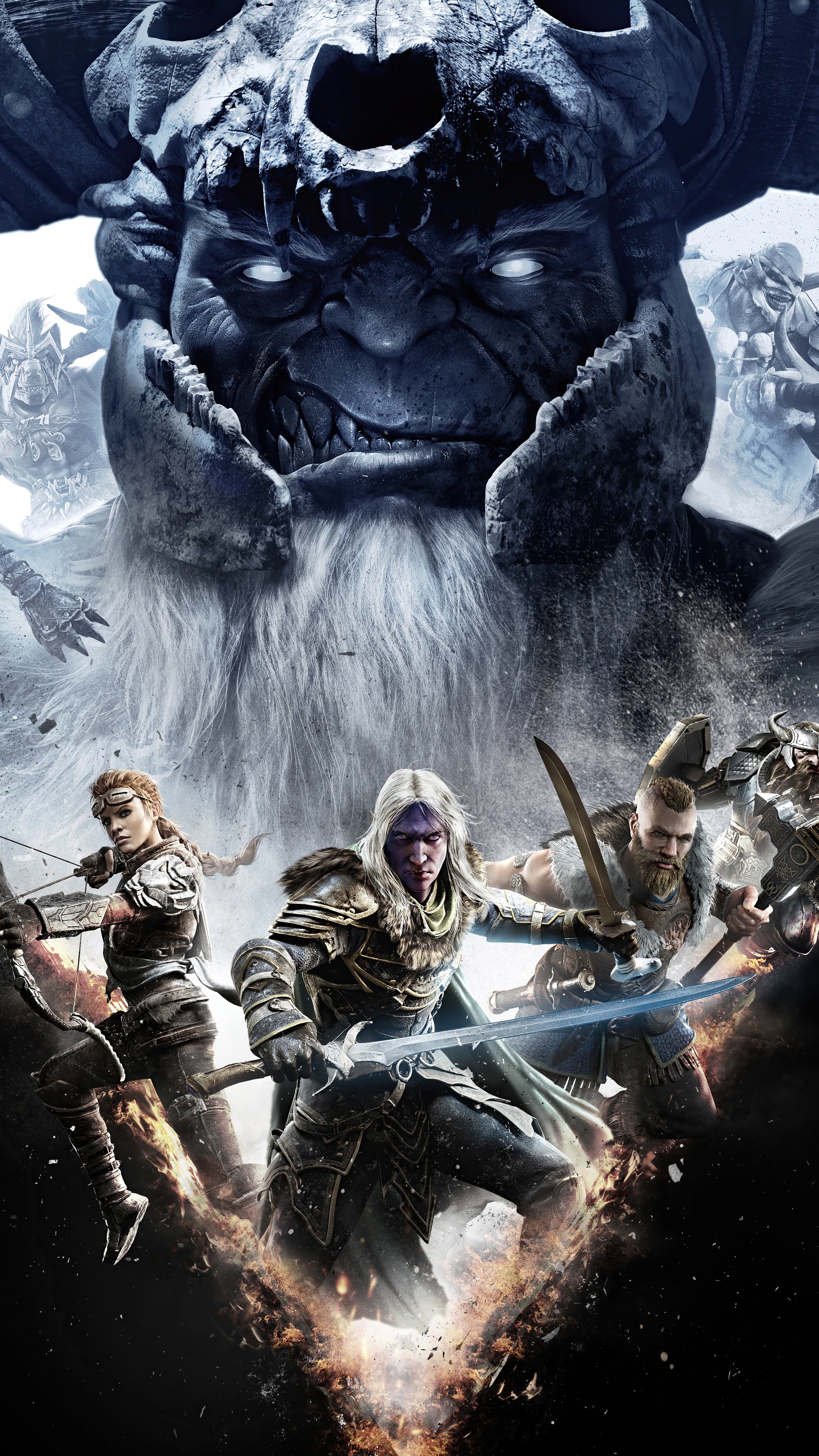 Dungeons & Dragons: Dark Alliance 4K HD Phone Wallpaper