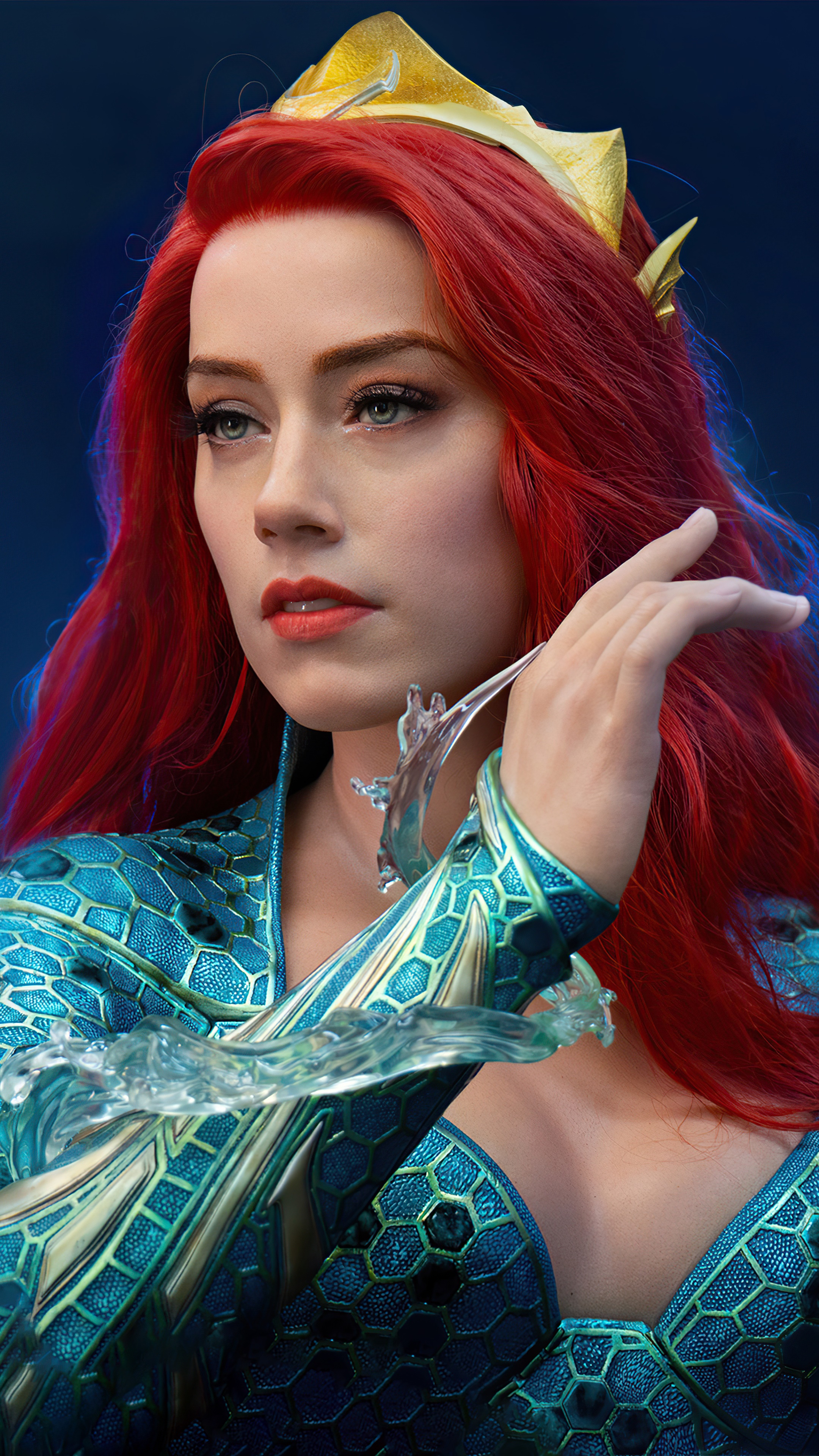 Mera from Aquaman HD Phone Wallpaper