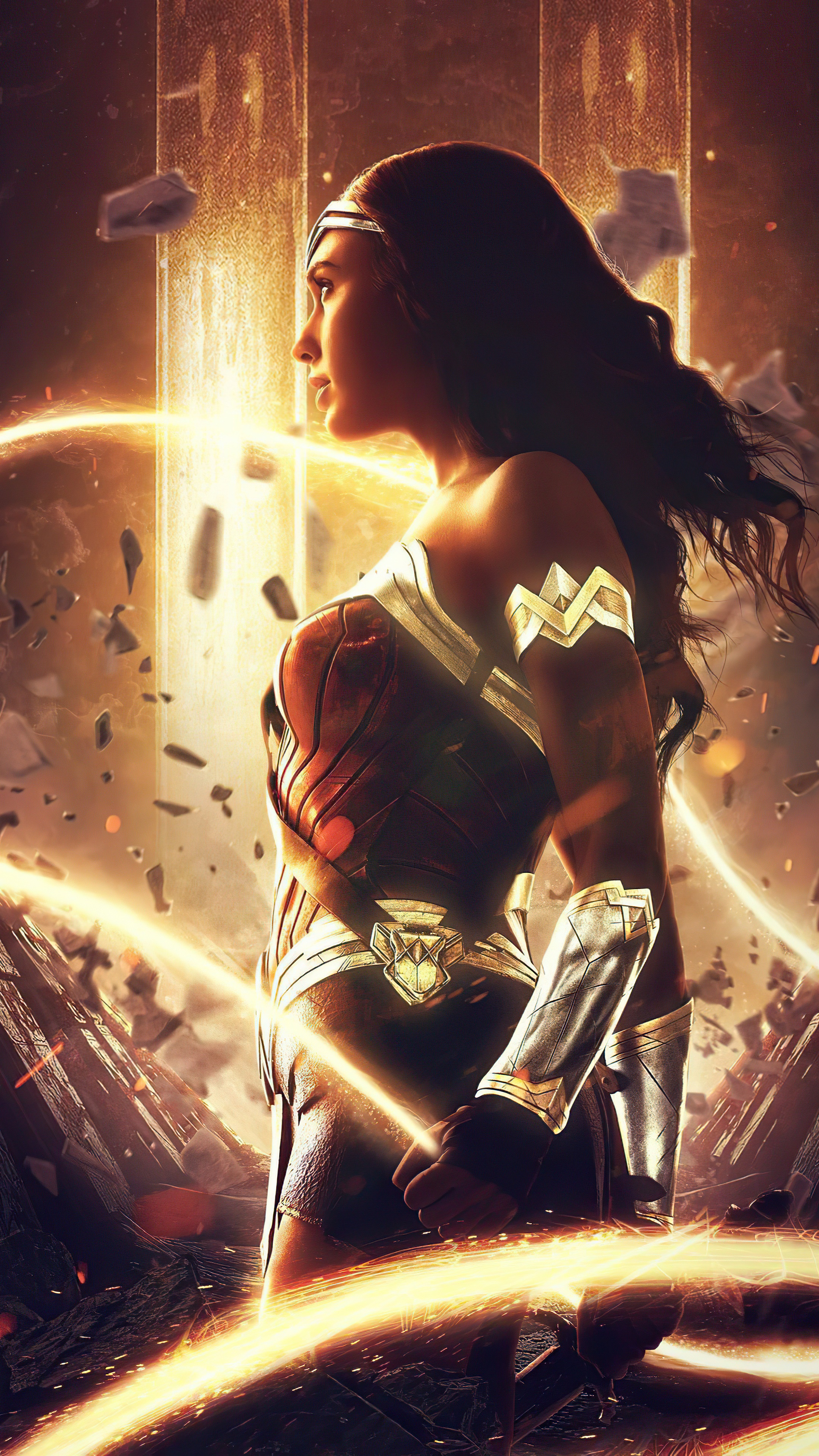 Wonder Woman from DC Comics HD Phone Wallpaper