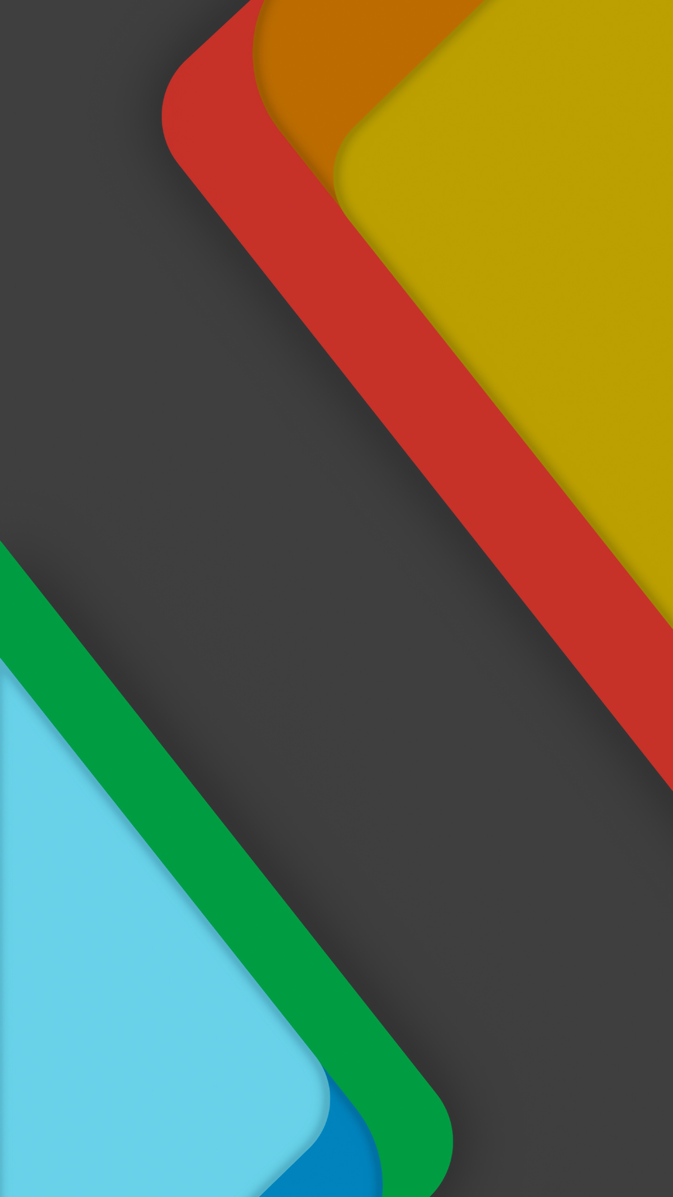Abstract geometric shapes with layered colors HD Phone Wallpaper