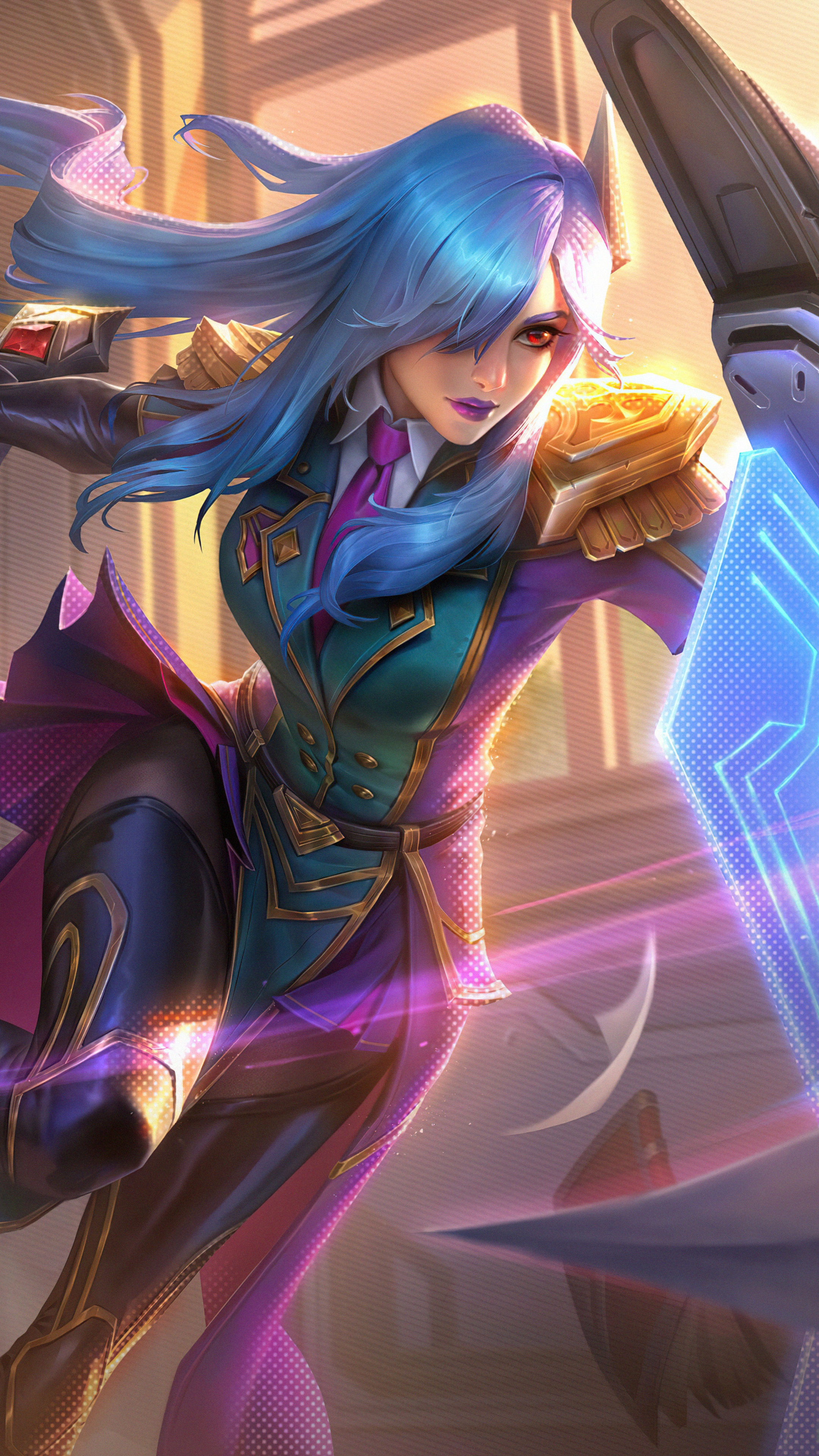 Leona from League of Legends 4K HD Phone Wallpaper