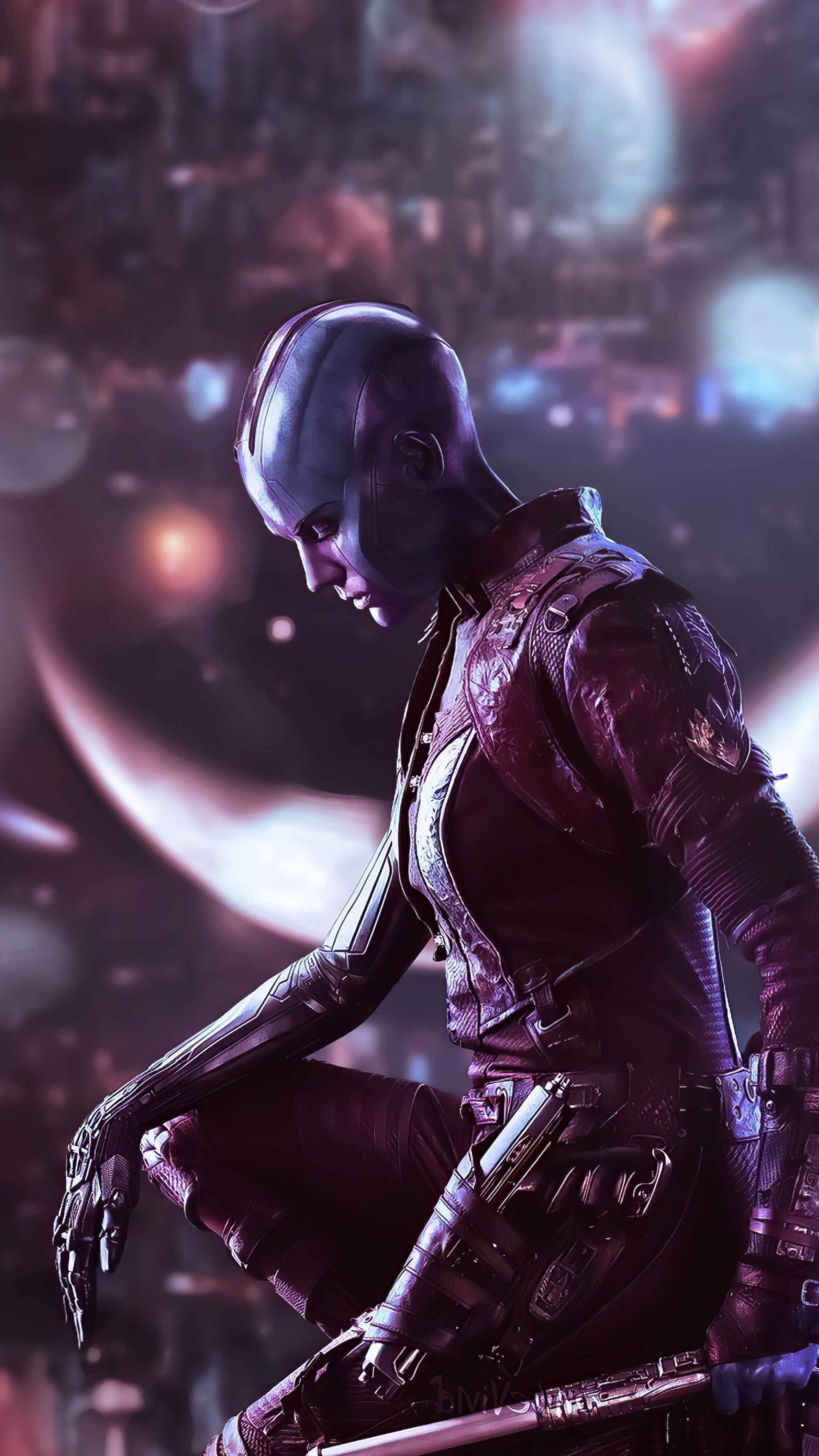 Nebula from Guardians of the Galaxy 4K HD Phone Wallpaper