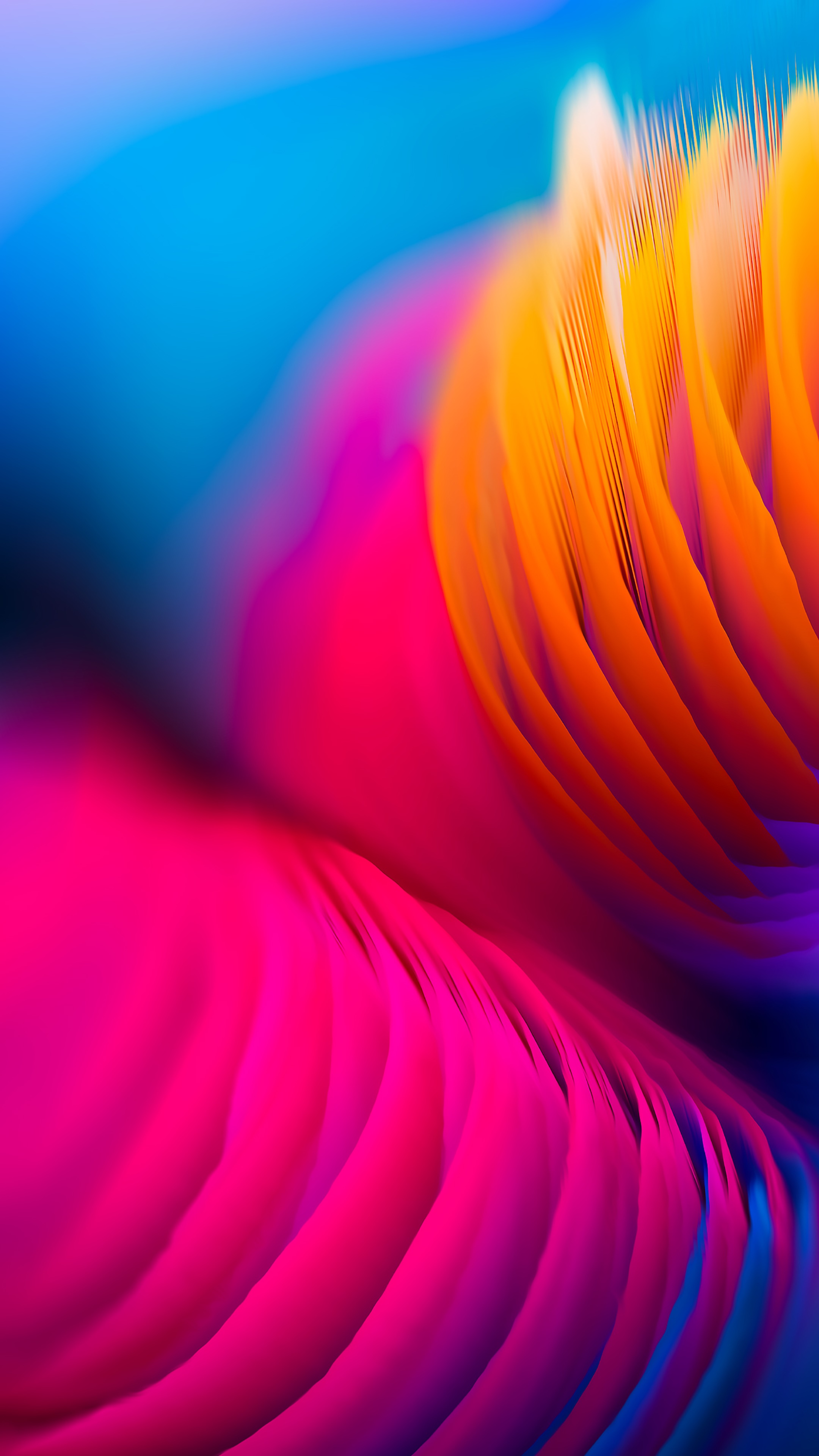 Abstract digital art with vibrant colors HD Phone Wallpaper