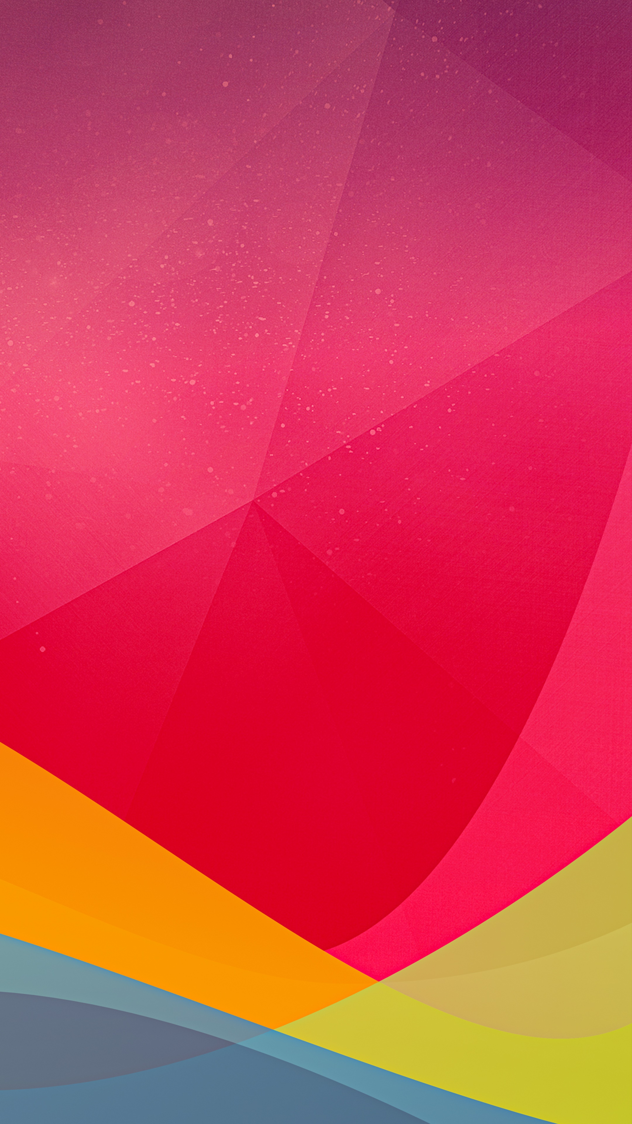 Abstract geometric shapes with pink and orange hues HD Phone Wallpaper