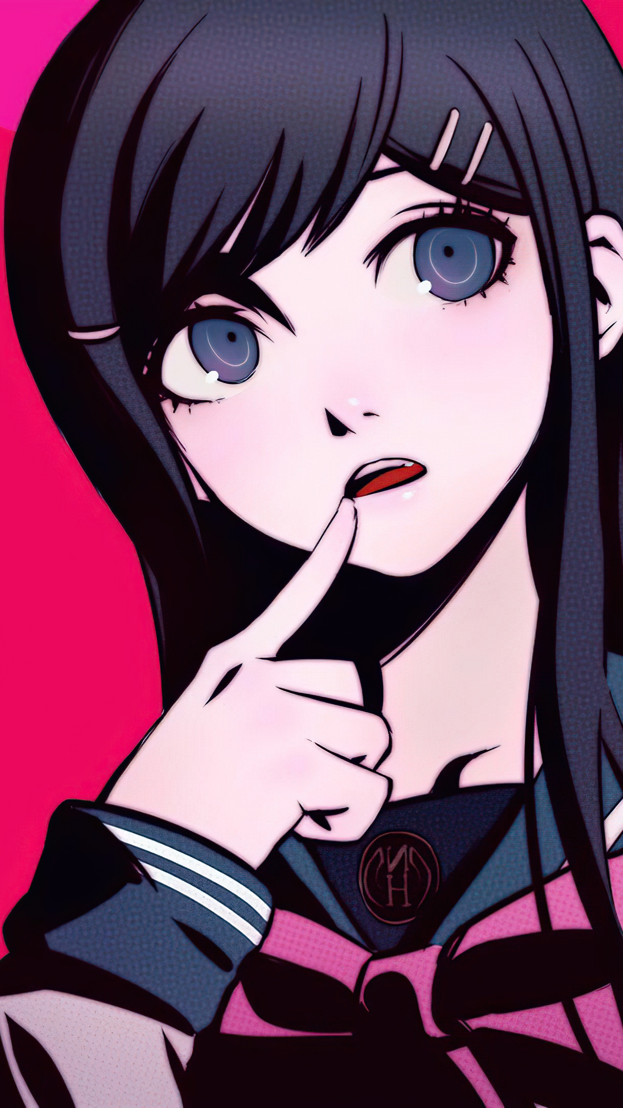 Sayaka Maizono from Danganronpa 4K HD Phone Wallpaper
