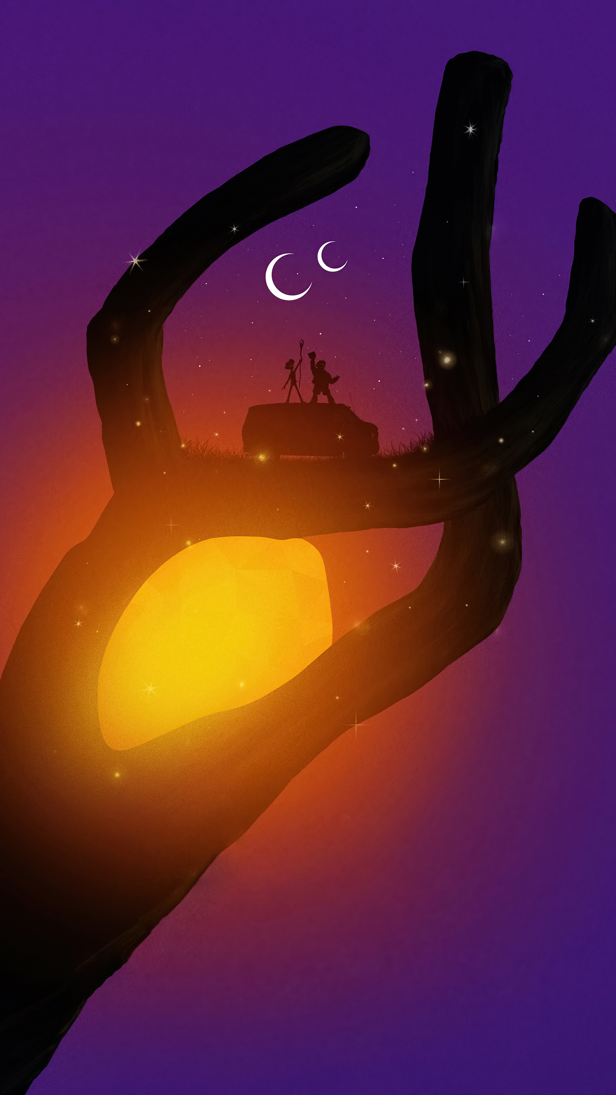 Ian and Barley Lightfoot from Onward HD Phone Wallpaper