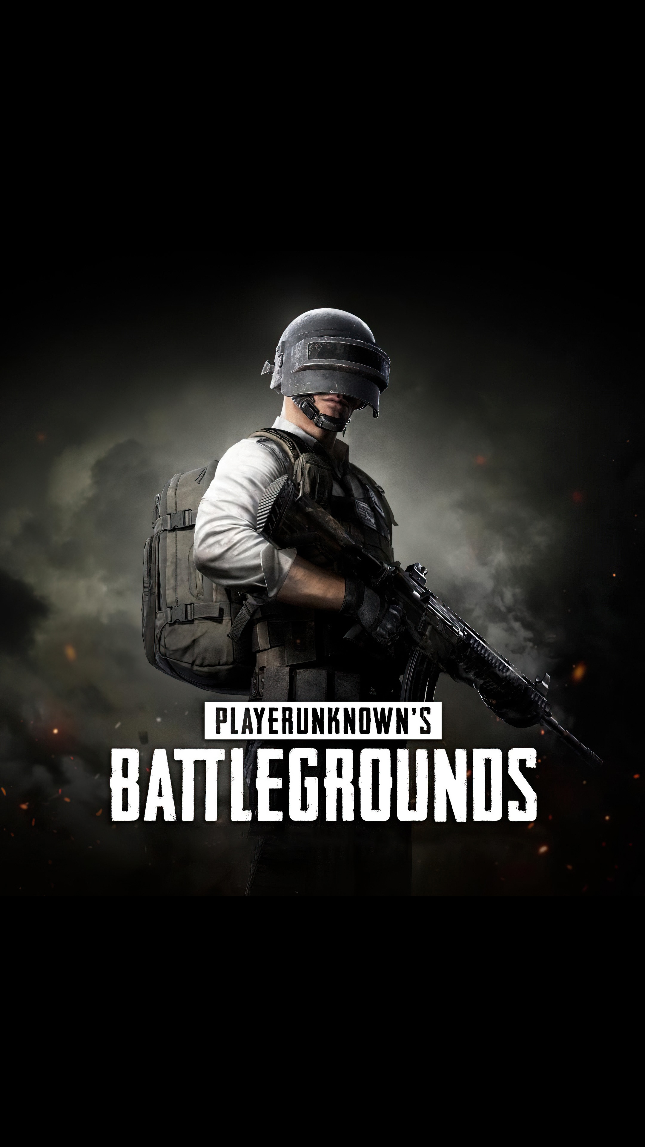 PlayerUnknown's Battlegrounds soldier with rifle HD Phone Wallpaper