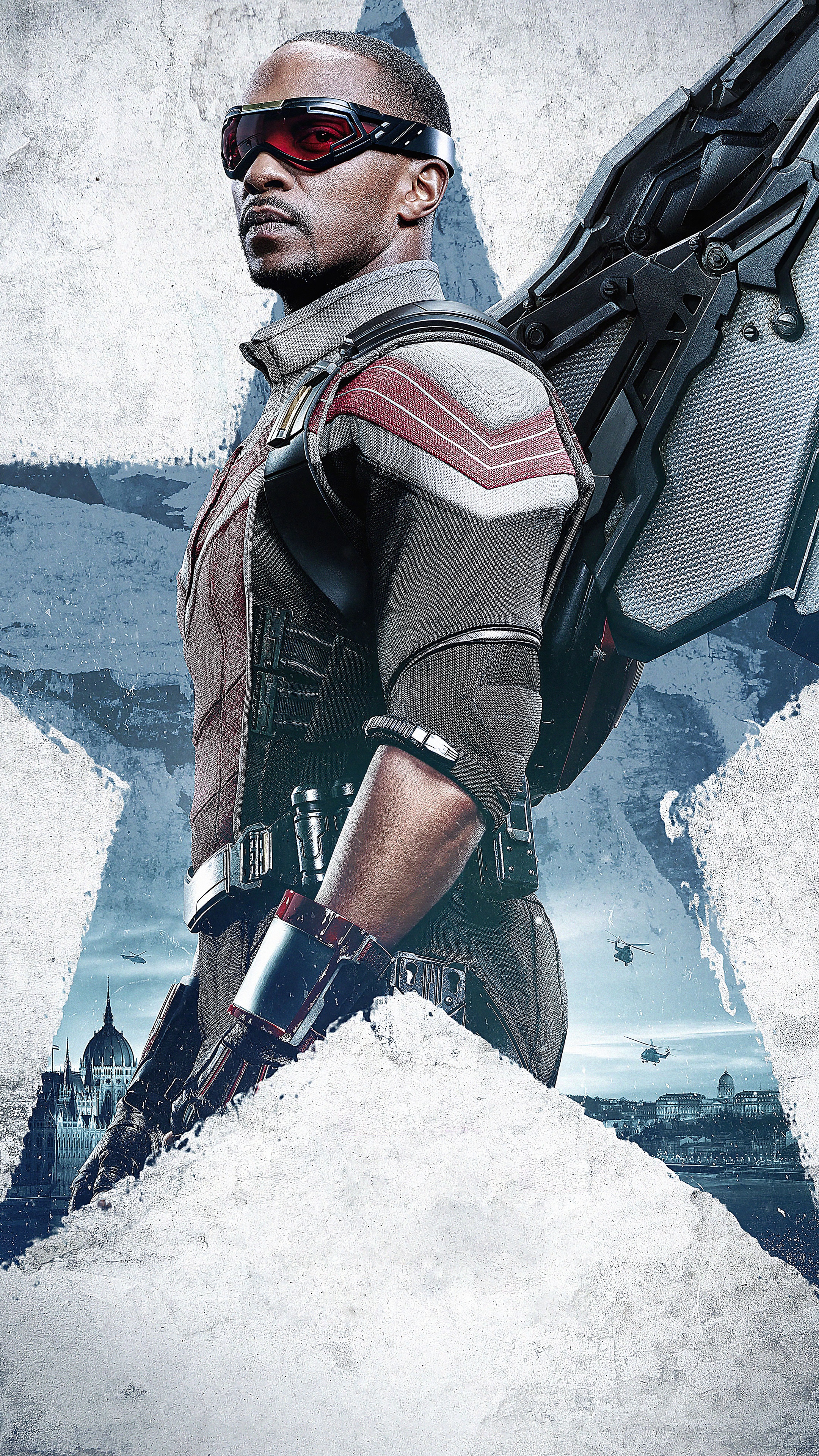 The Falcon and The Winter Soldier 4K HD Phone Wallpaper
