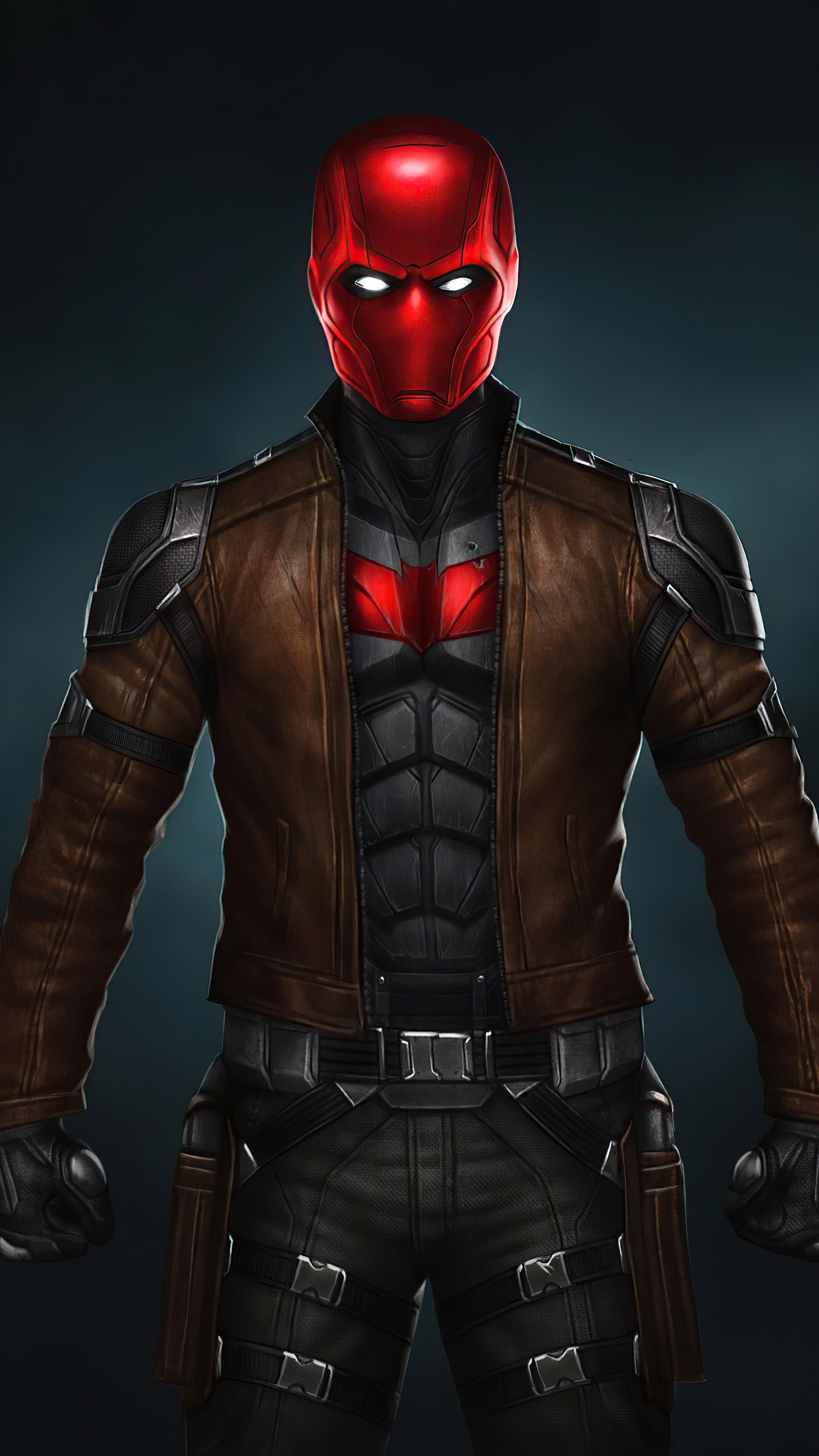 Red Hood from DC Comics artwork HD Phone Wallpaper