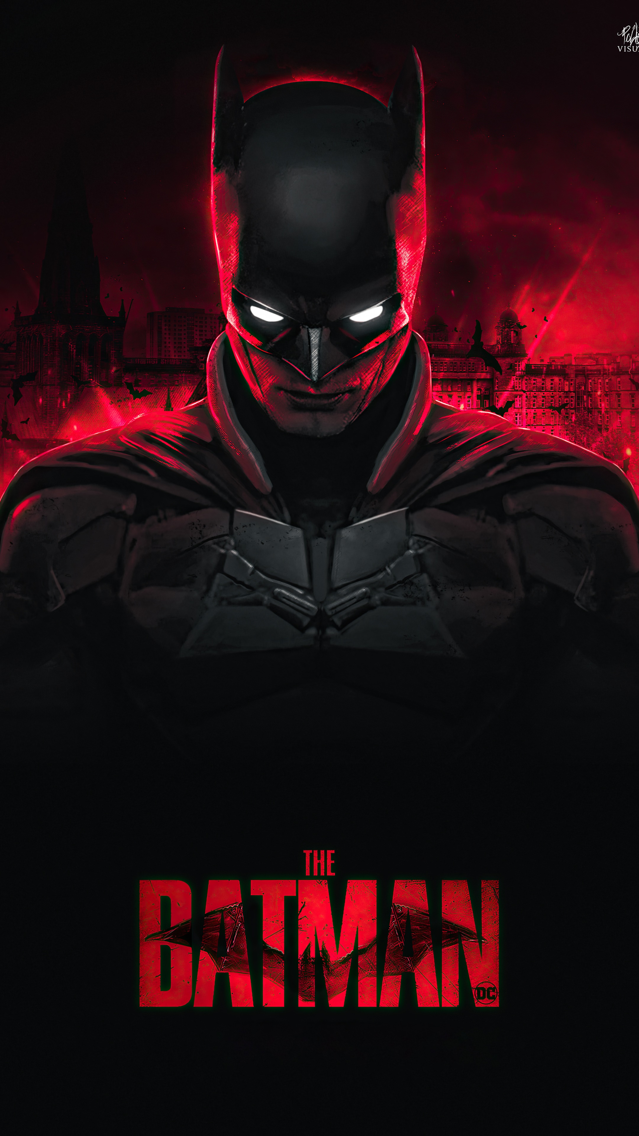 Batman from The Batman 4K artwork HD Phone Wallpaper