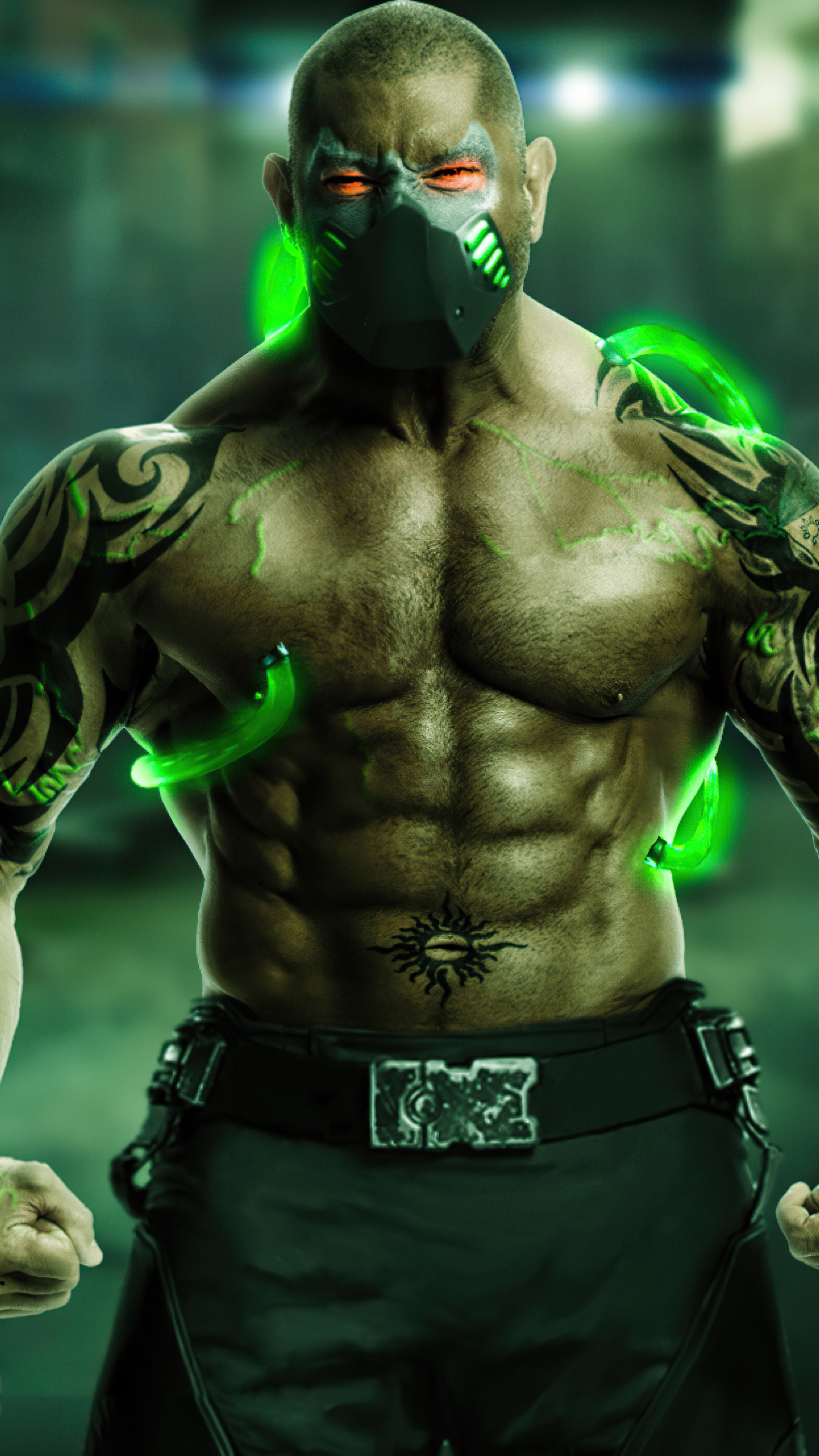 Bane from DC Comics 4K Artwork HD Phone Wallpaper
