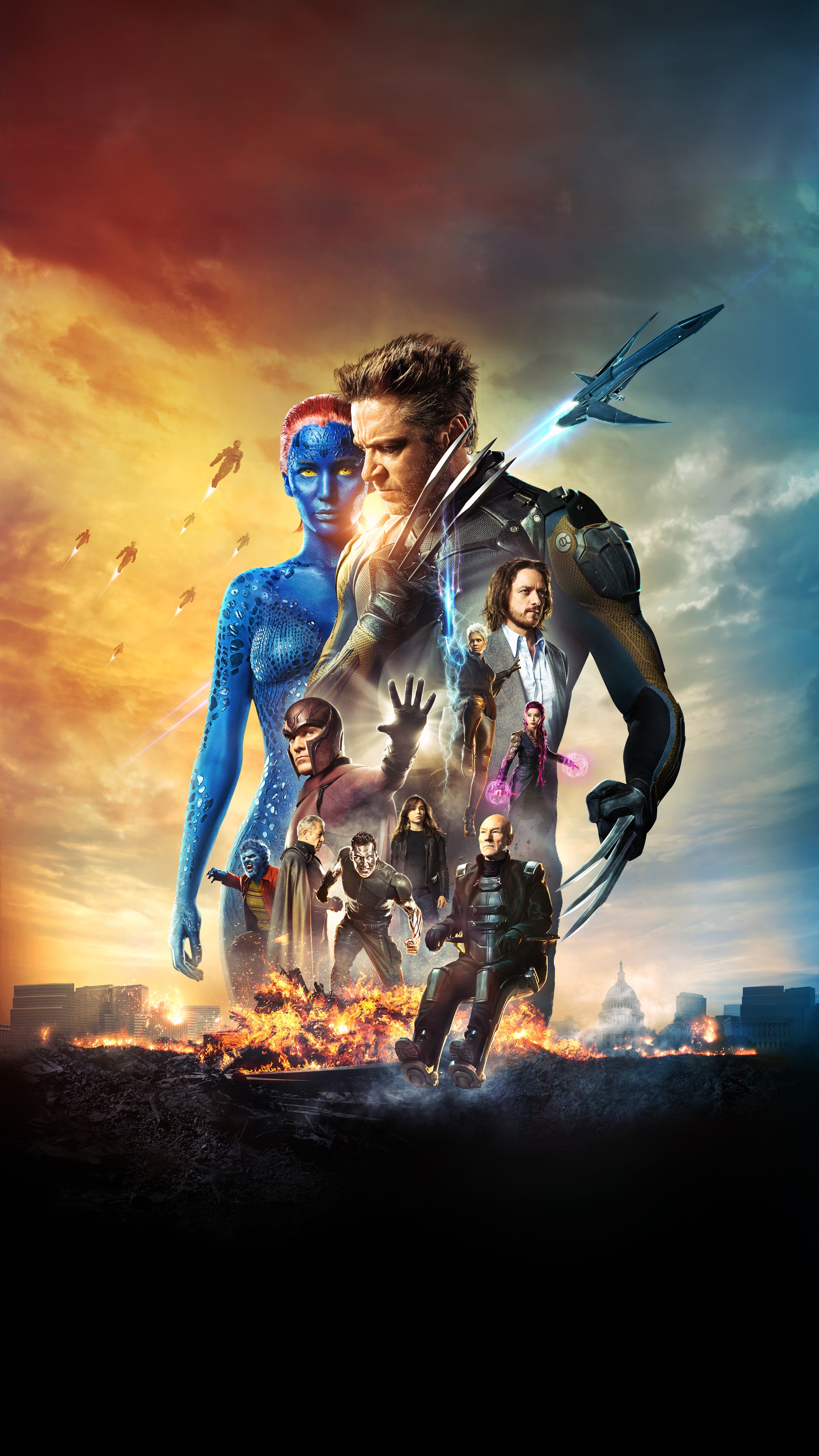 X-Men: Days of Future Past movie poster HD Phone Wallpaper