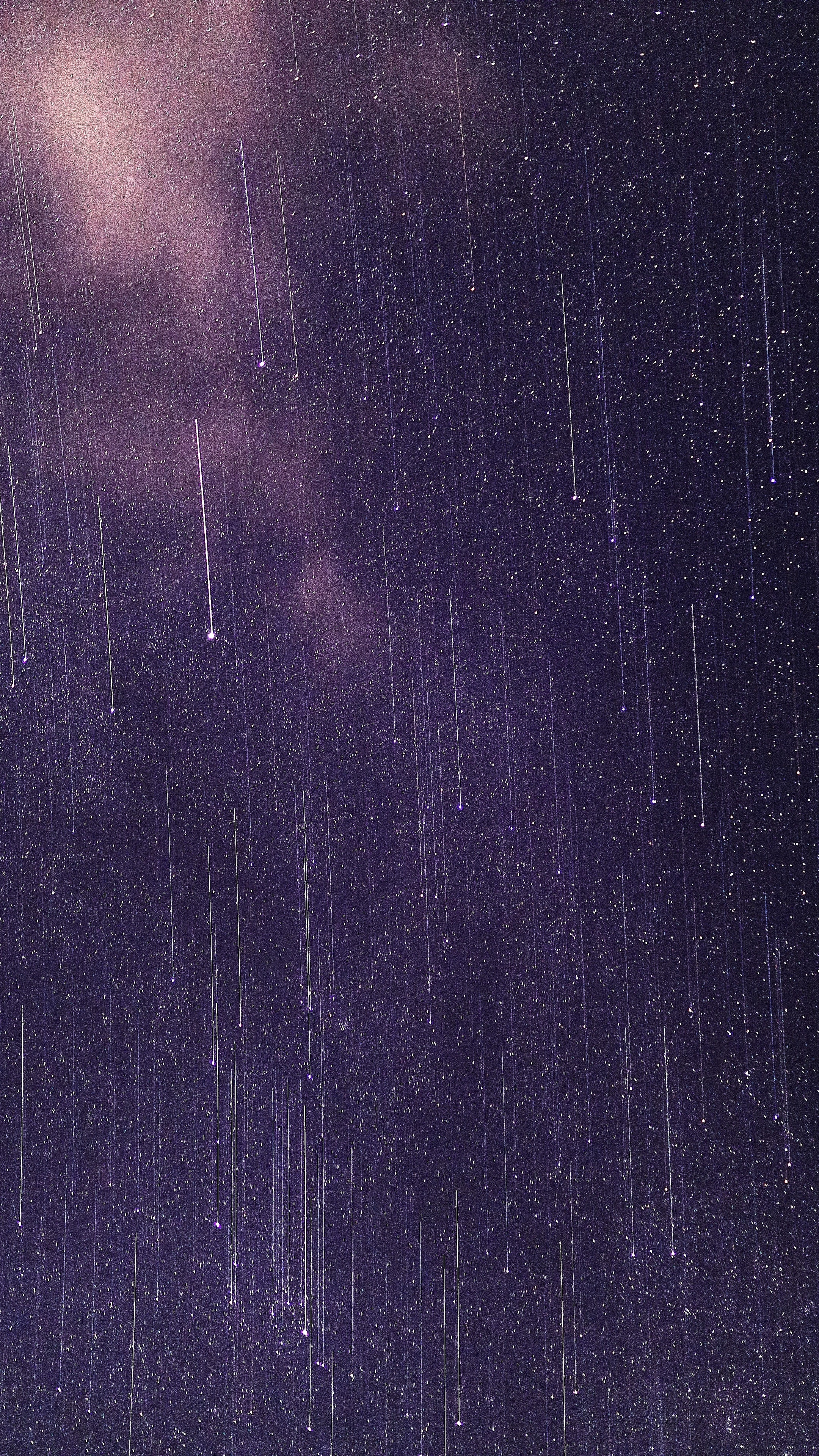 Meteors in the Digital Universe HD Phone Wallpaper