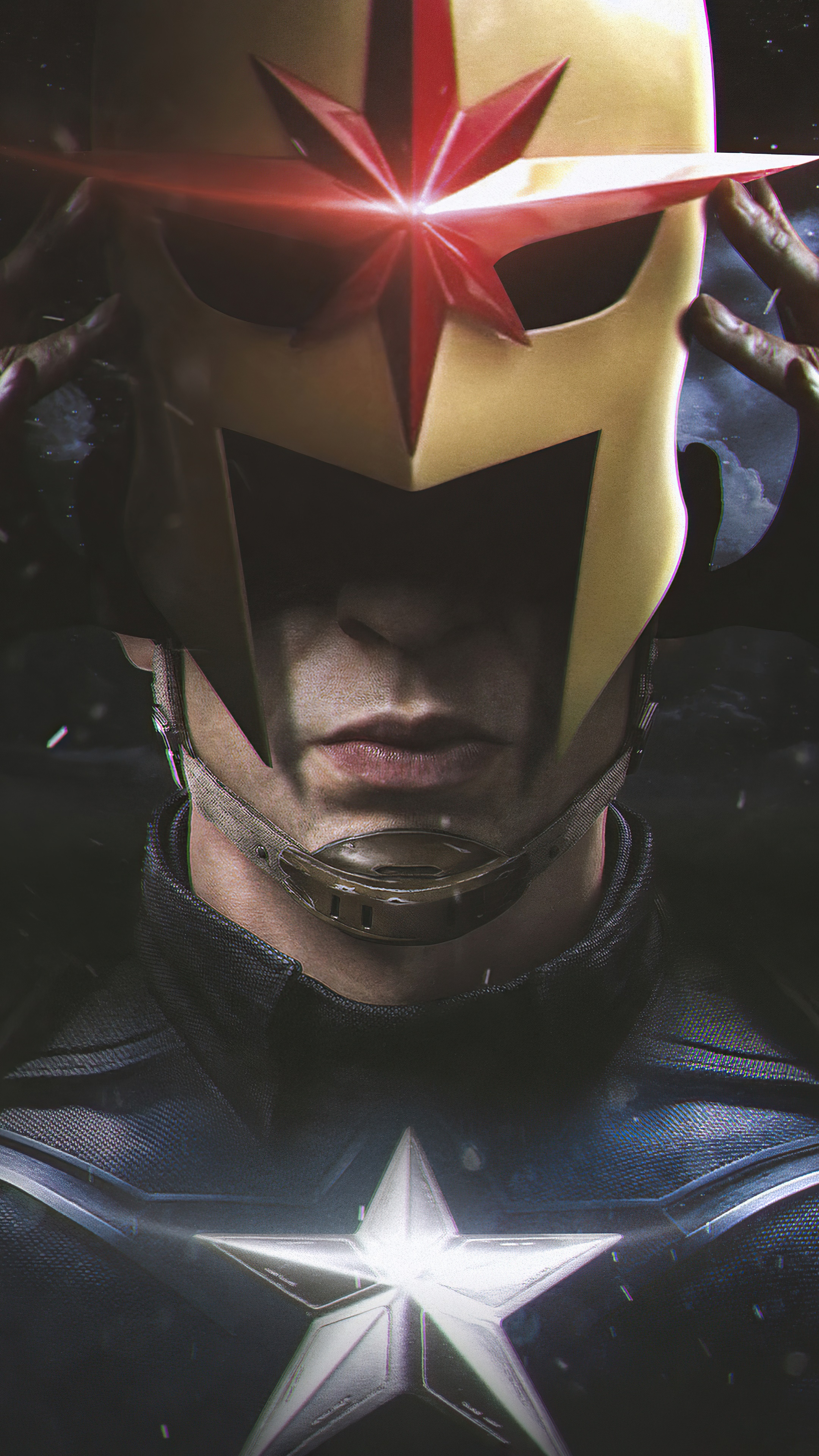 Captain America from Marvel Comics HD Phone Wallpaper