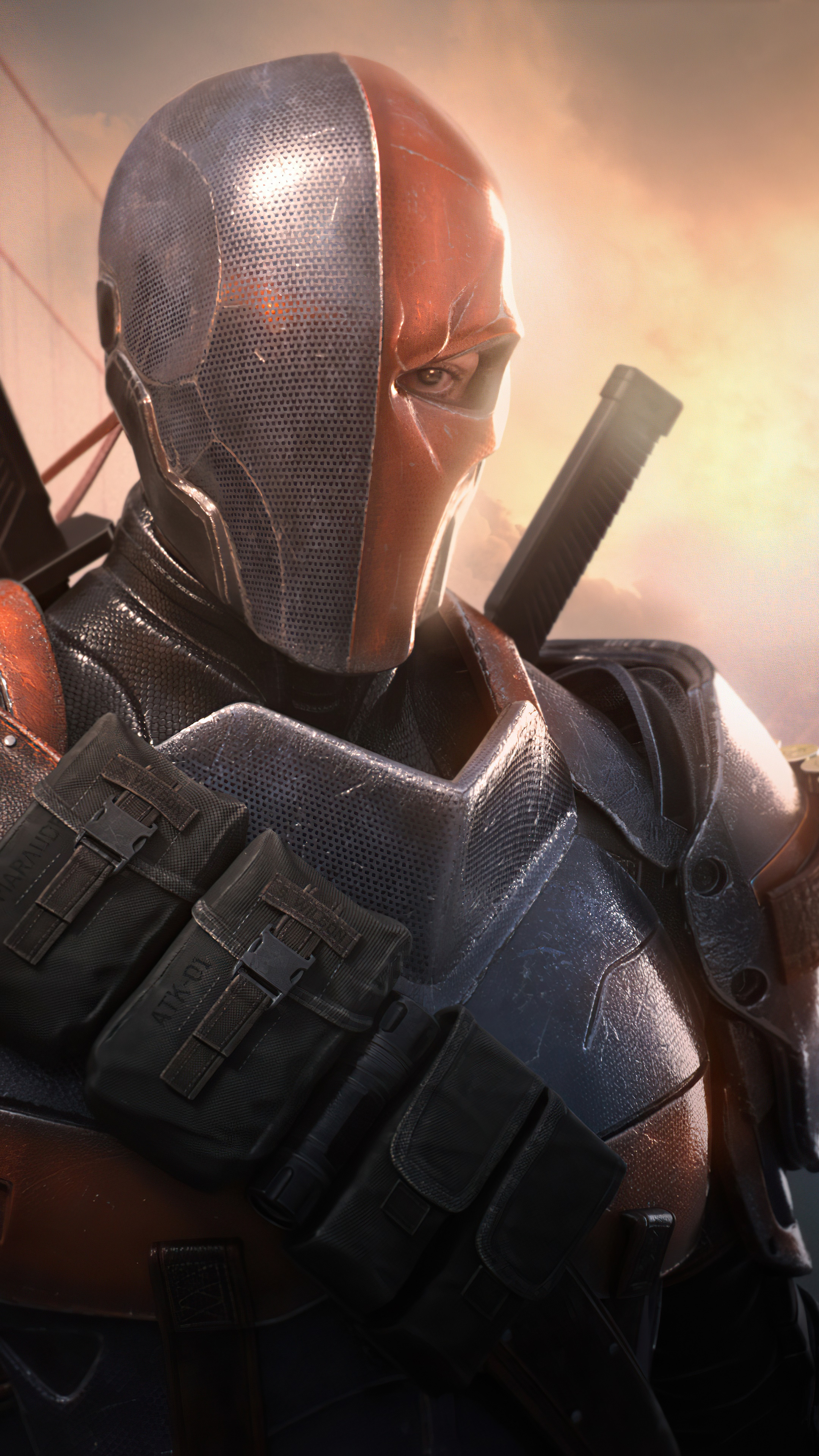 Deathstroke from DC Comics 4K HD Phone Wallpaper