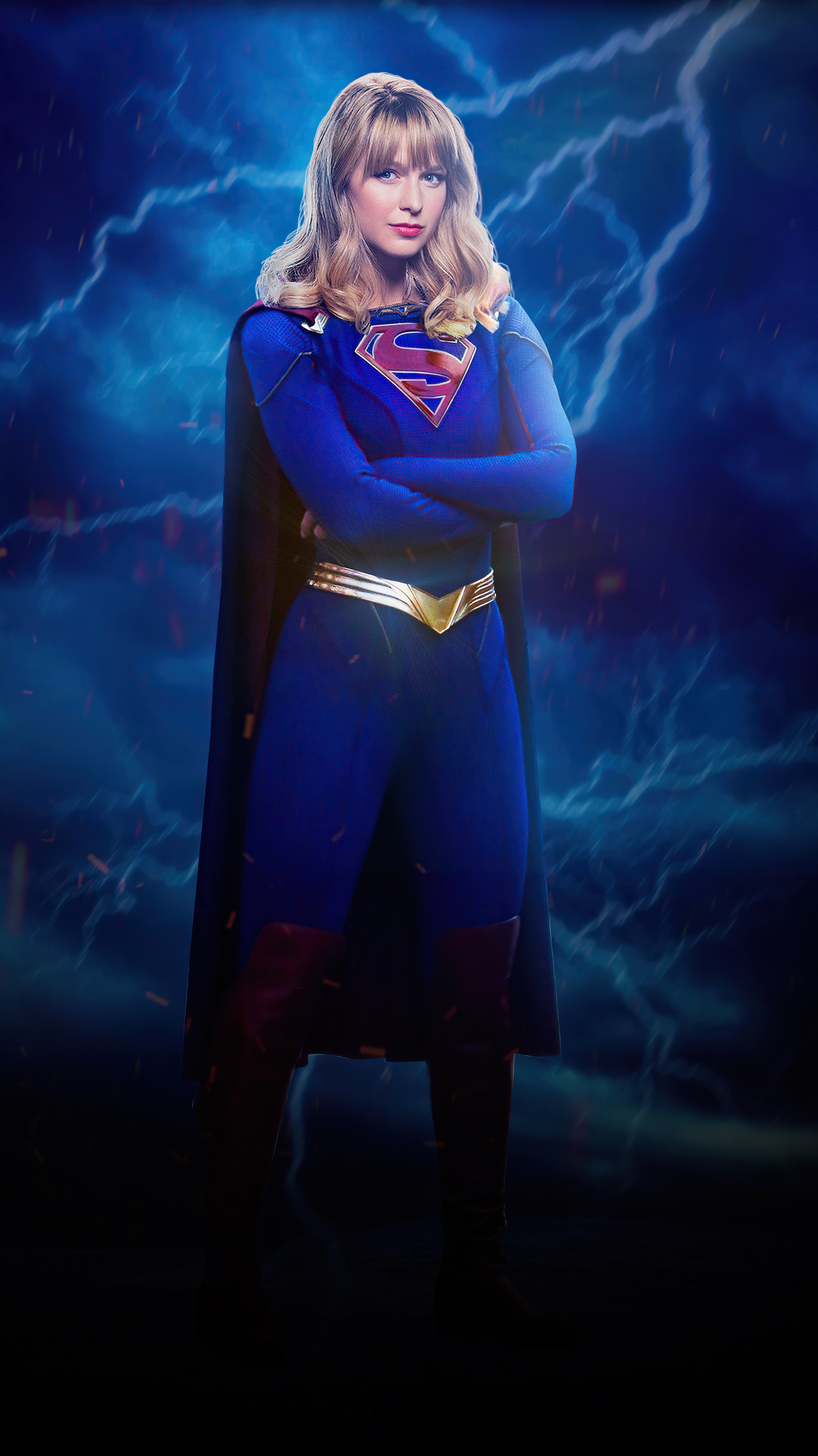 Supergirl from DC Comics 4K HD Phone Wallpaper