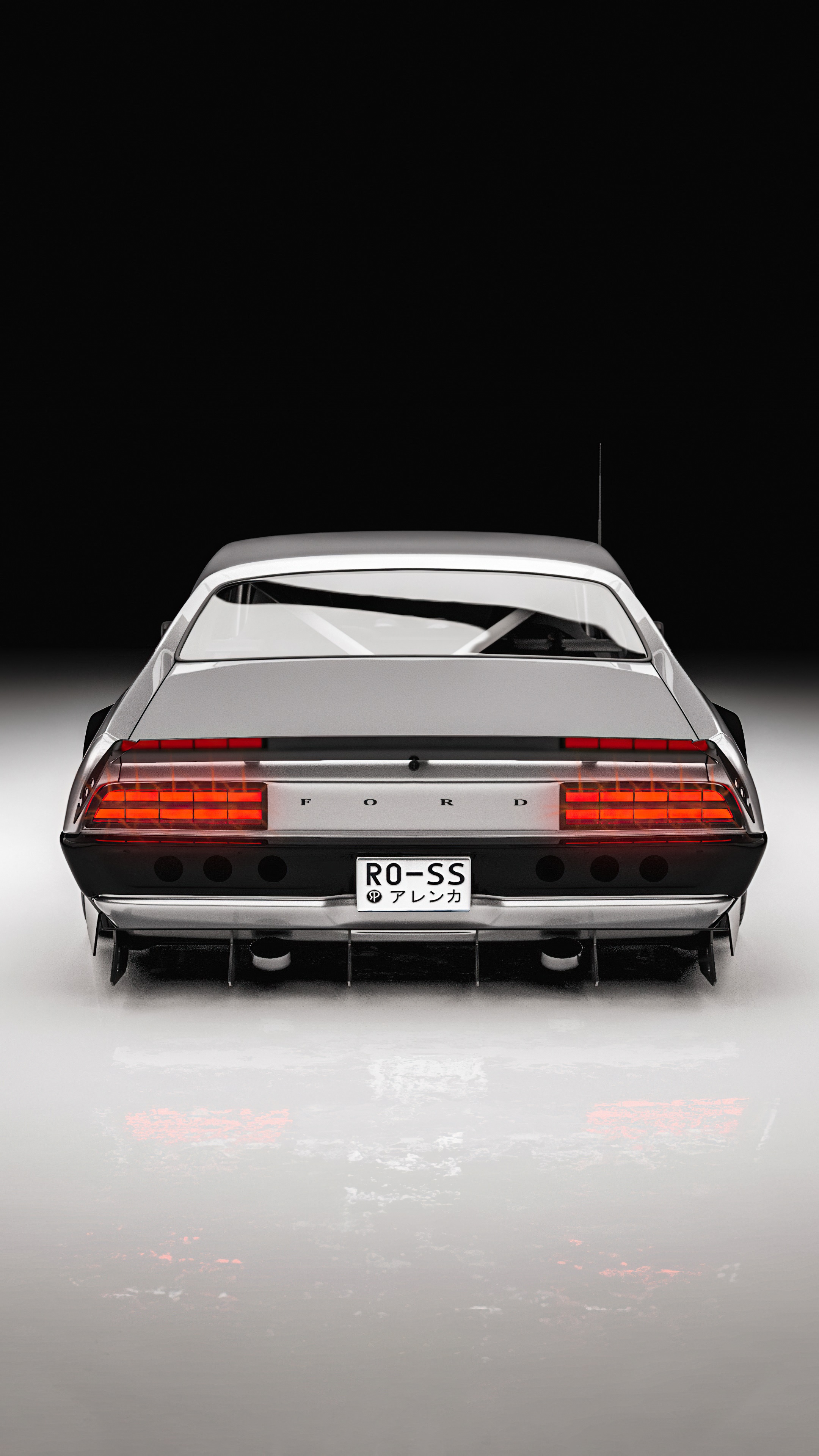 Ford RS-SS car artwork HD Phone Wallpaper