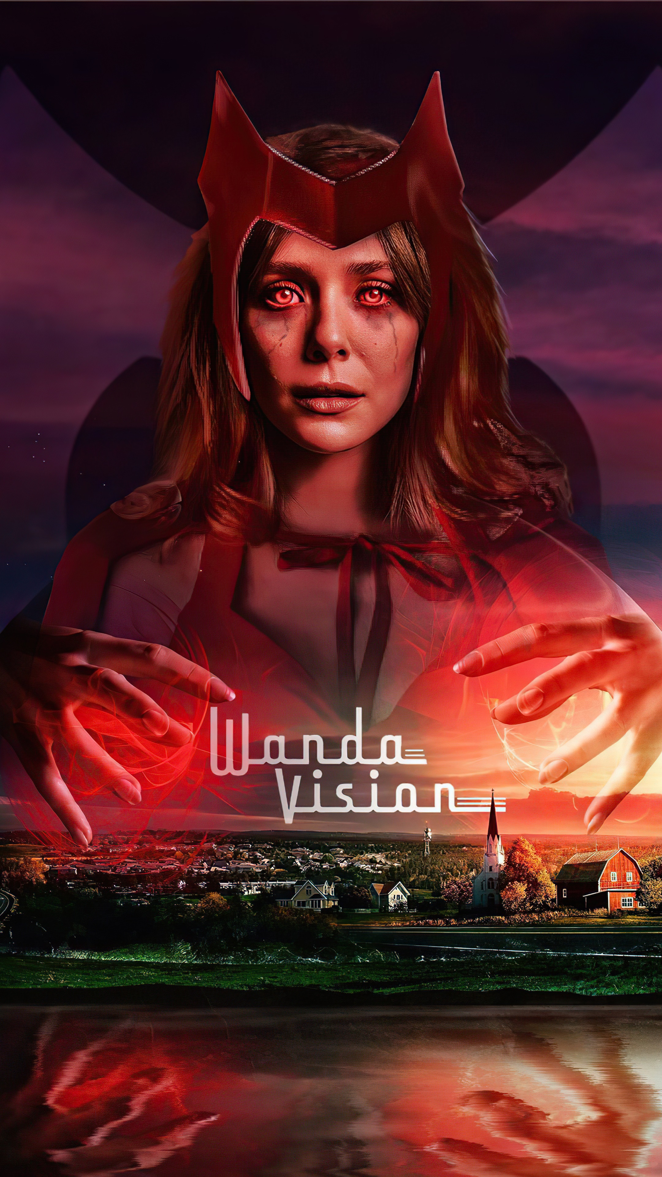 Wanda Vision 4K Poster HD Phone Wallpaper