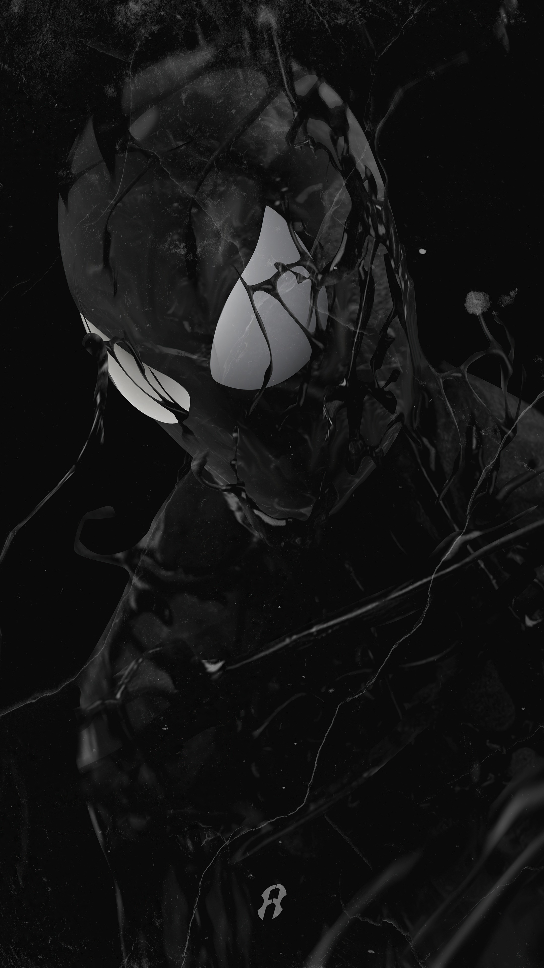 Venom Spiderman 4K Artwork HD Phone Wallpaper