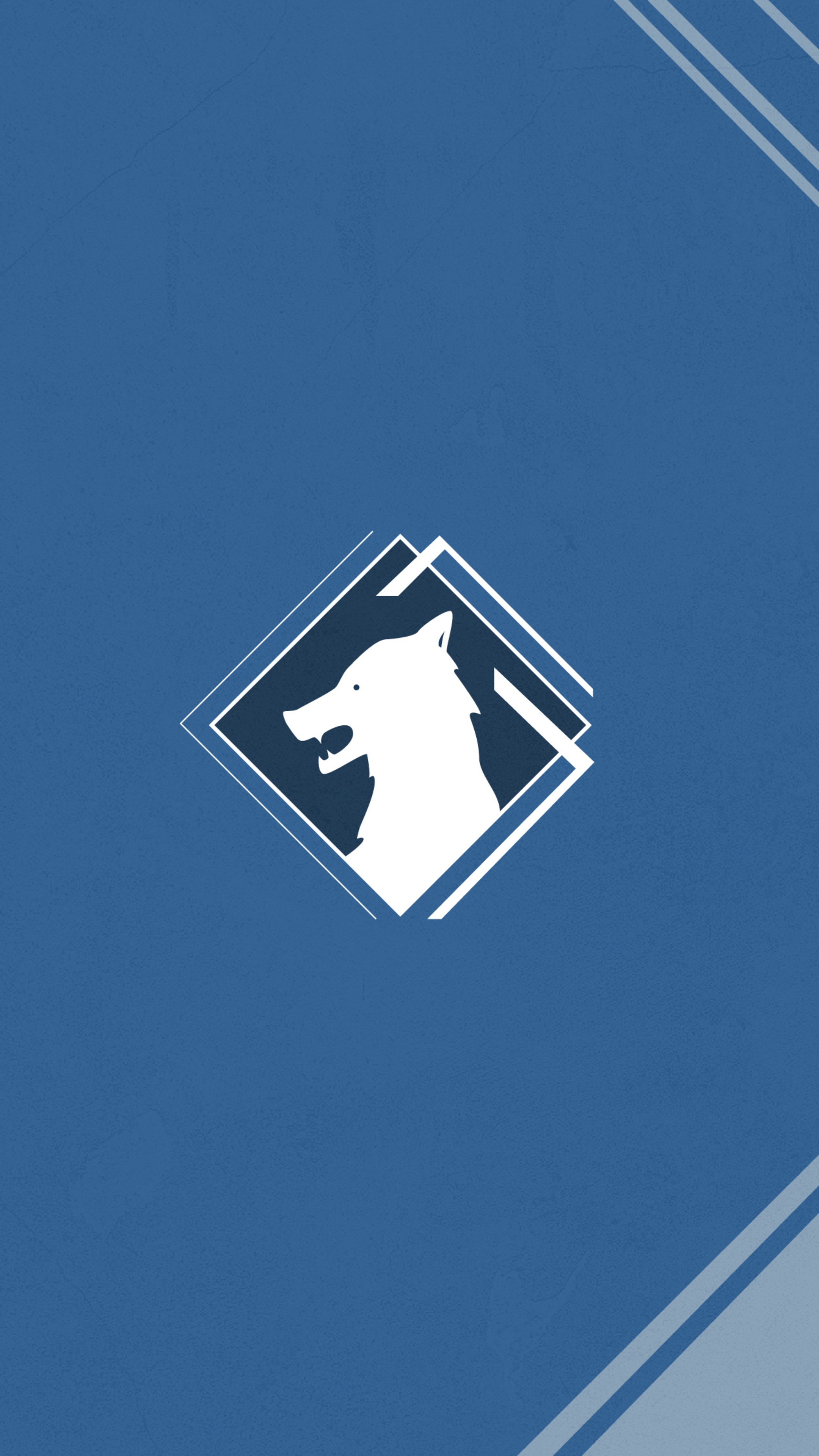 Destiny 2 wolf logo 4K HD Phone Wallpaper