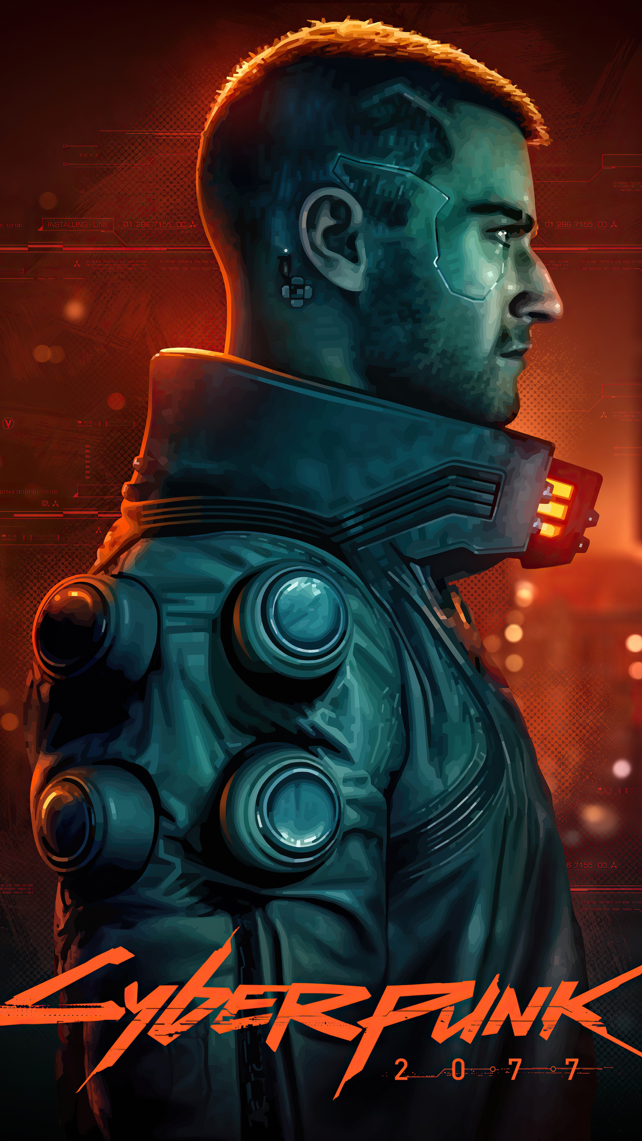 V from Cyberpunk 2077 HD Phone Wallpaper