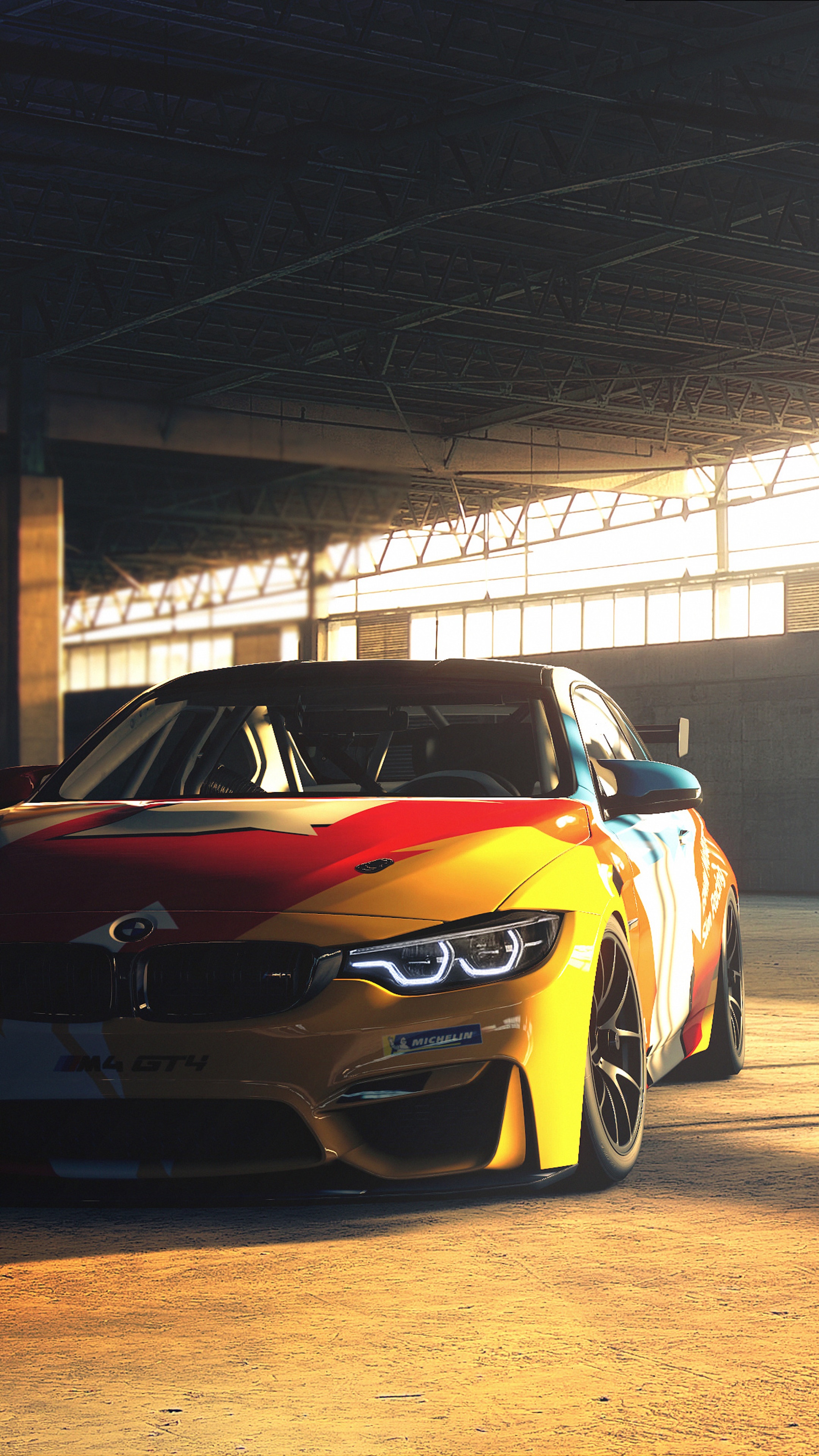 BMW M4 4K HD Phone Wallpaper