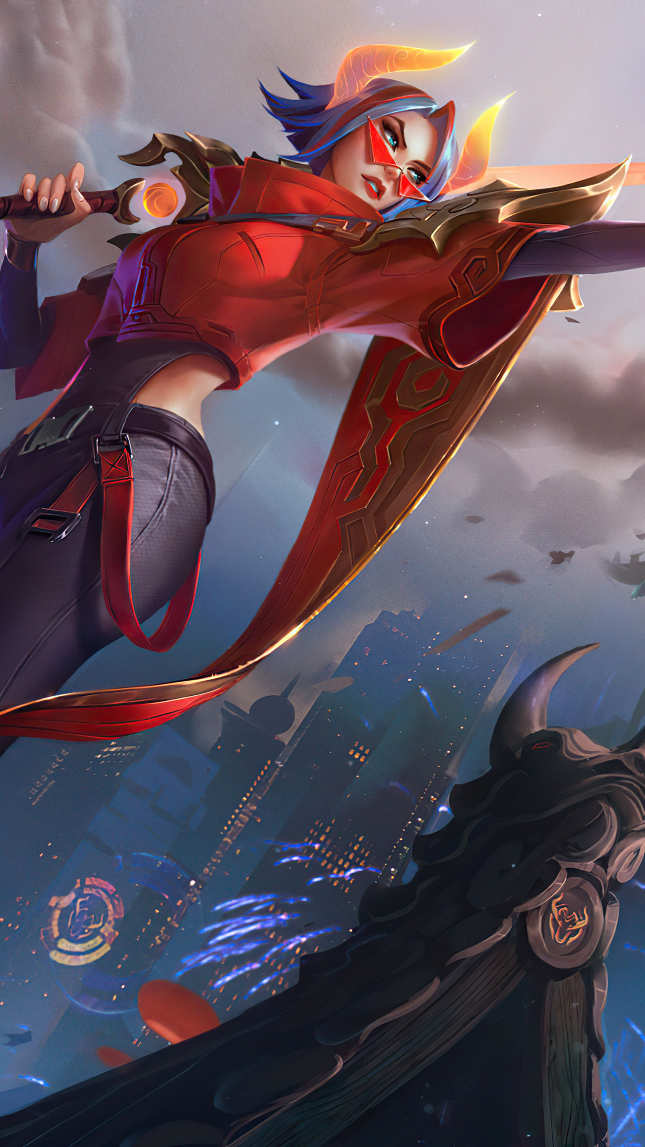Akali from League of Legends HD Phone Wallpaper