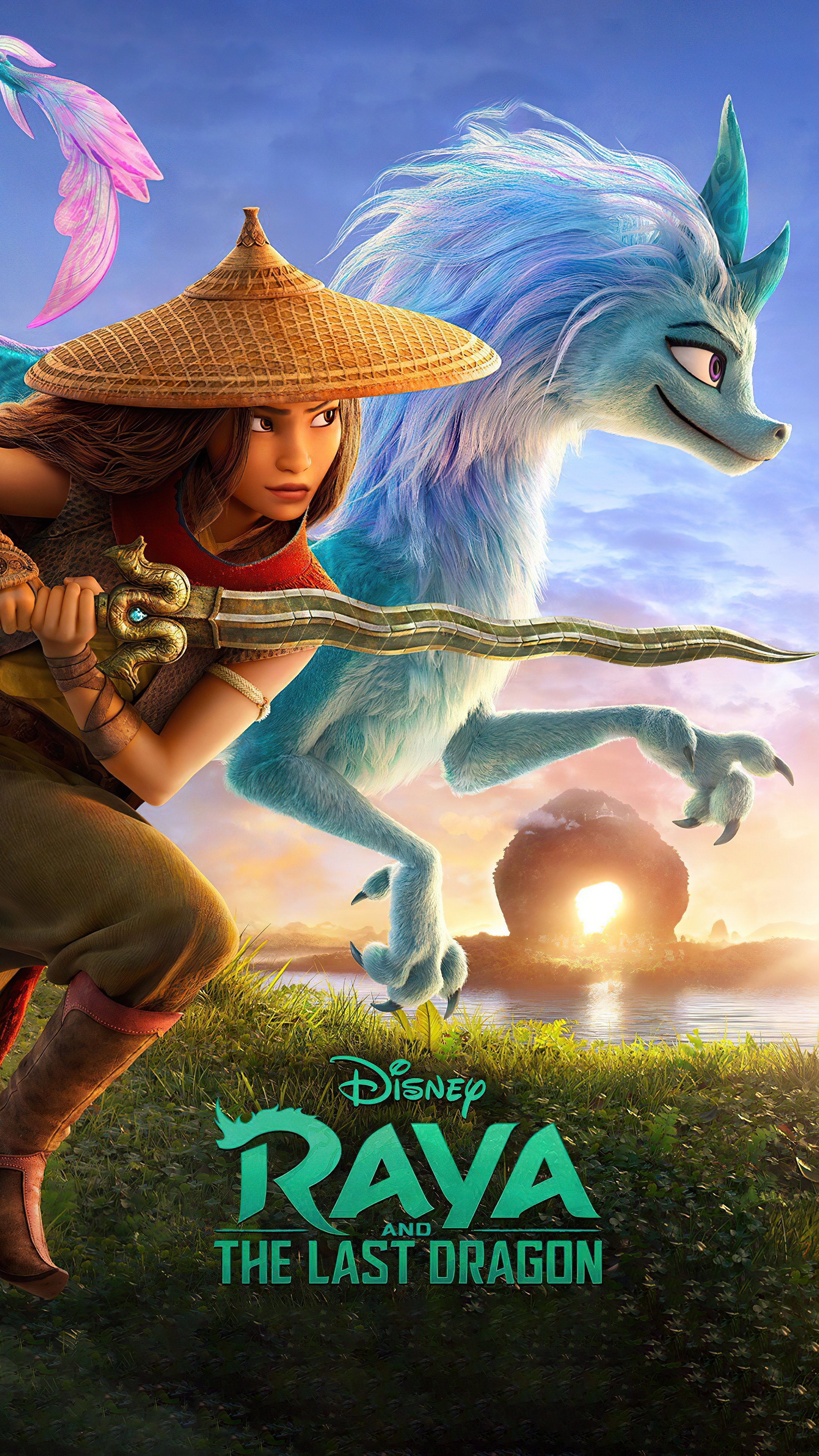 Raya and the Last Dragon 4K Disney Movie HD Phone Wallpaper