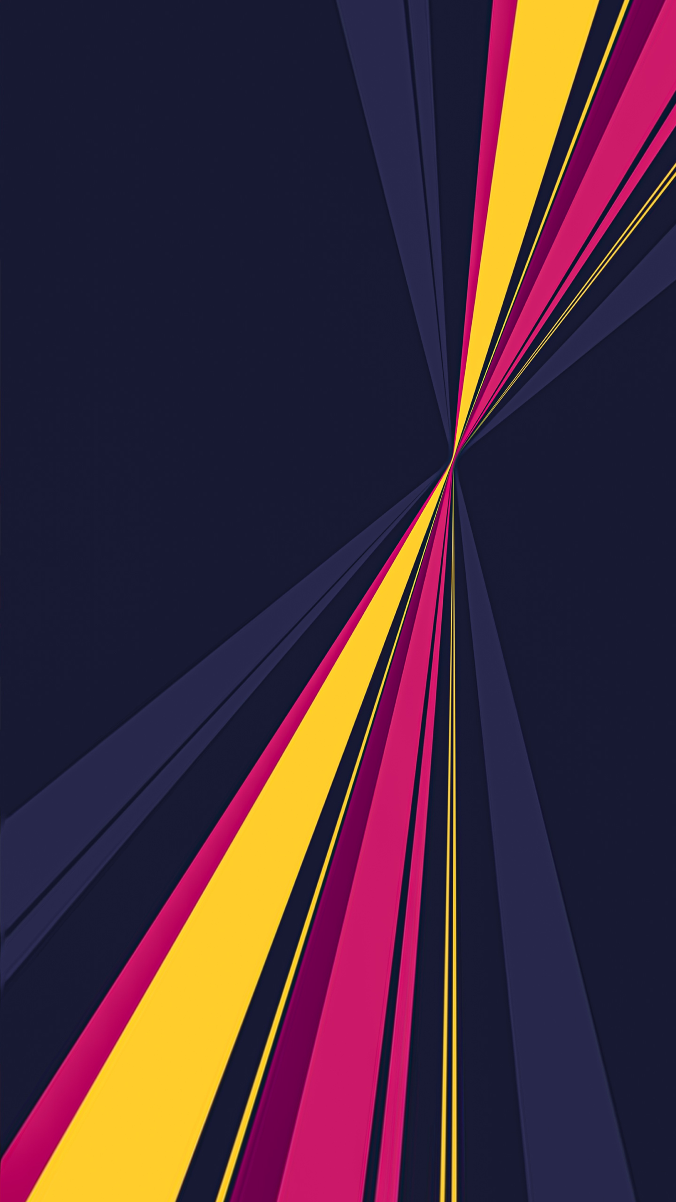 Abstract digital art with colorful lines HD Phone Wallpaper