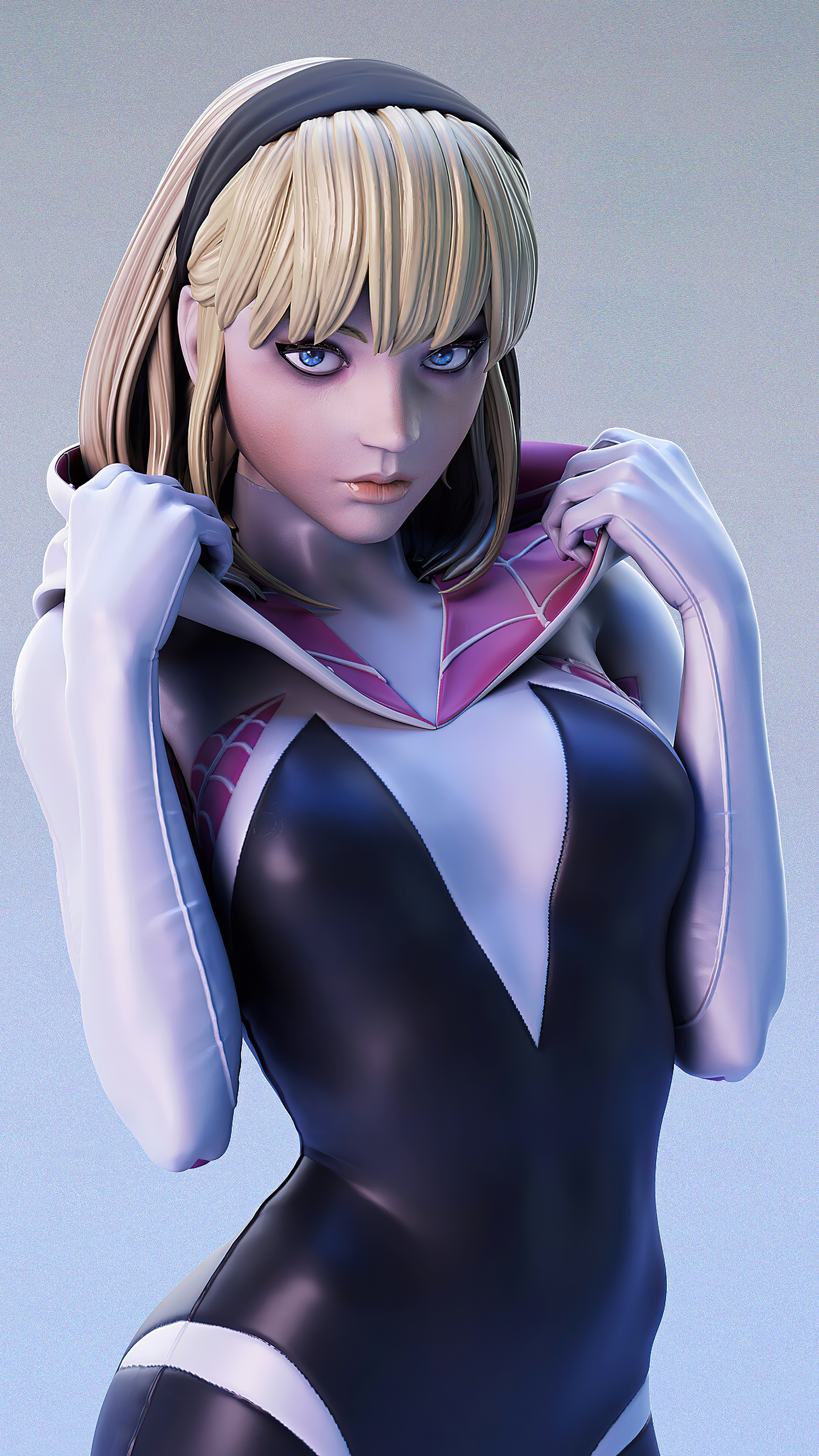 Gwen Stacy from Marvel Comics HD Phone Wallpaper