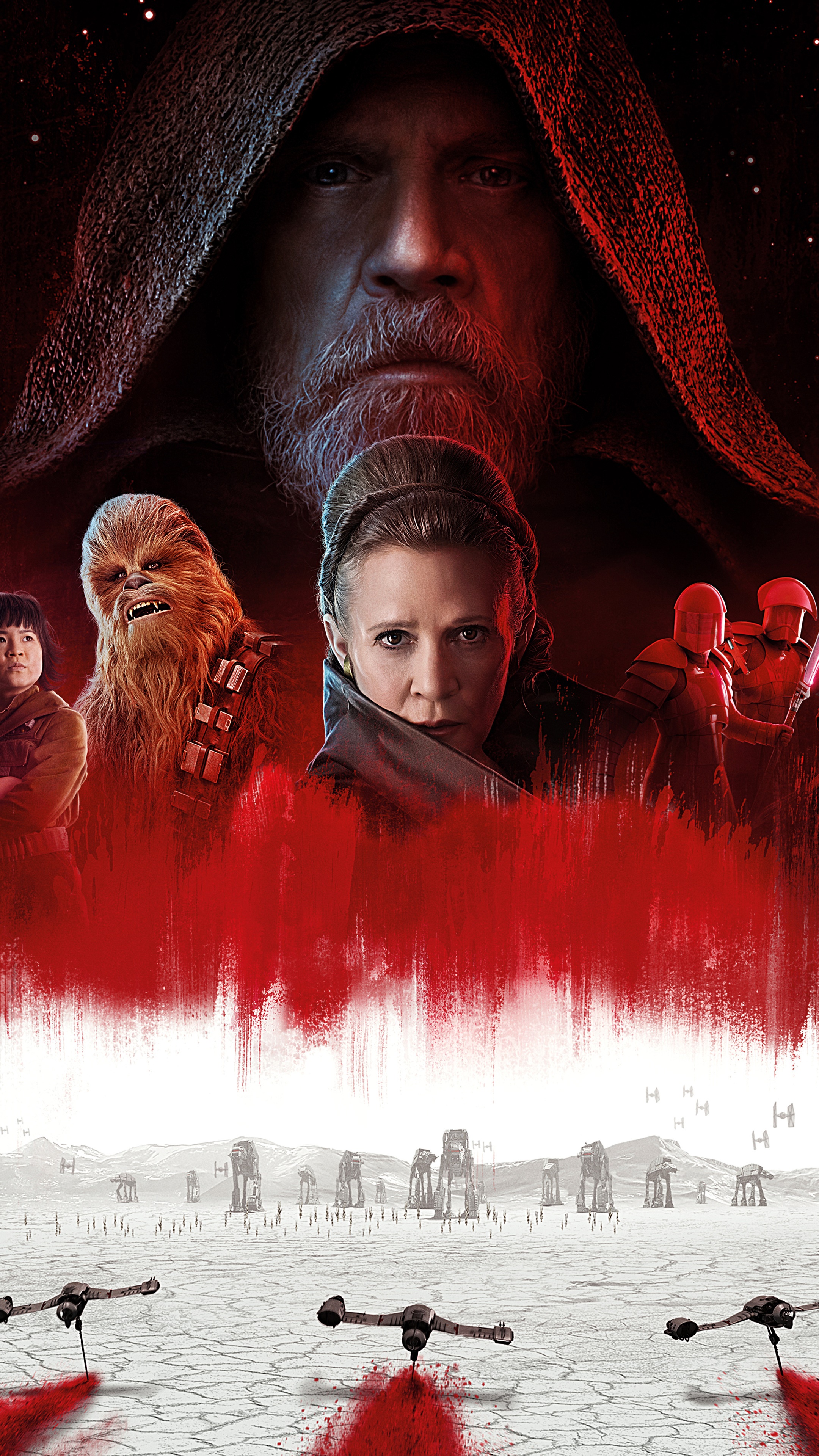 Star Wars: The Last Jedi Poster HD Phone Wallpaper