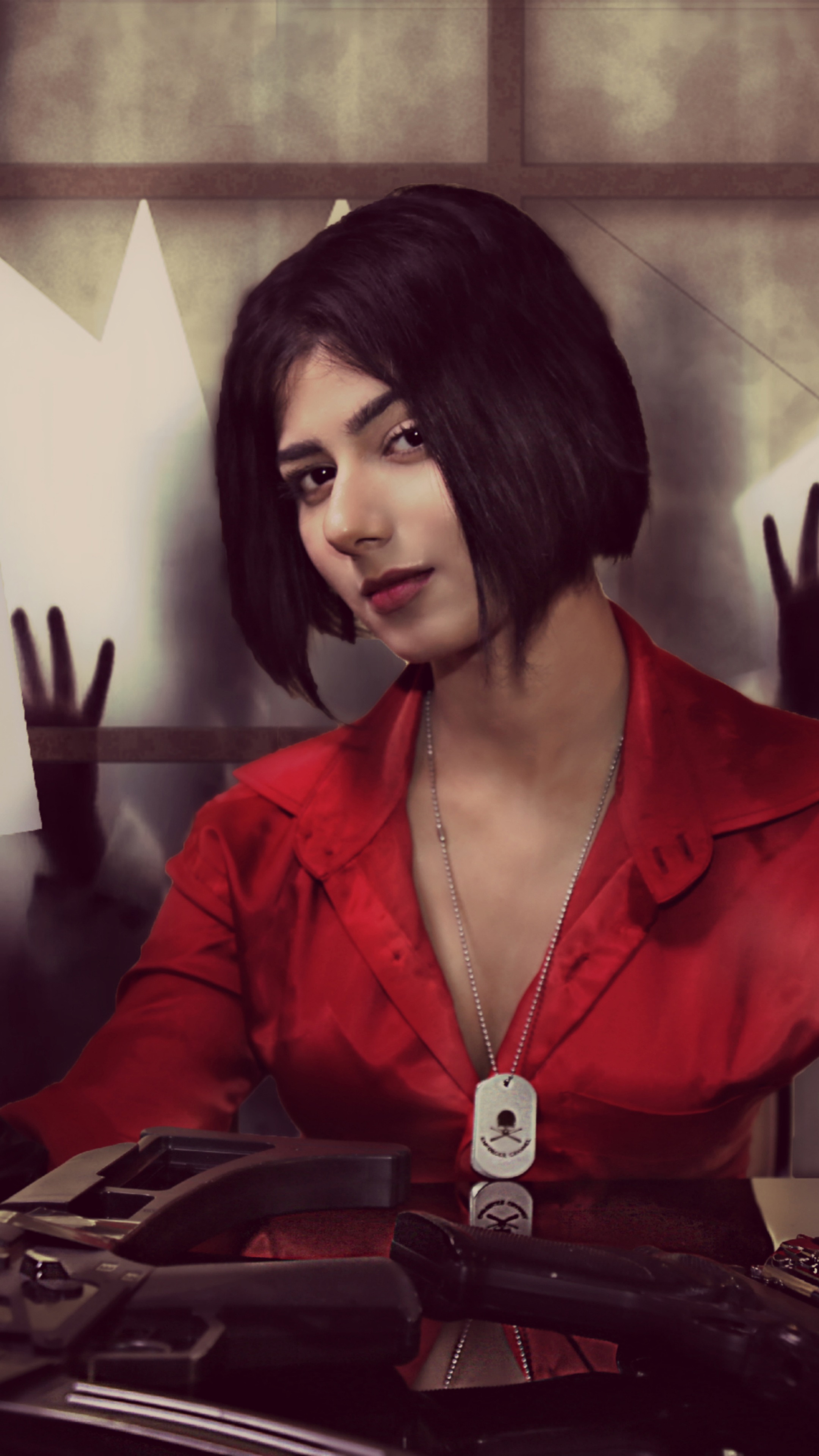 Ada Wong from Resident Evil 2 HD Phone Wallpaper