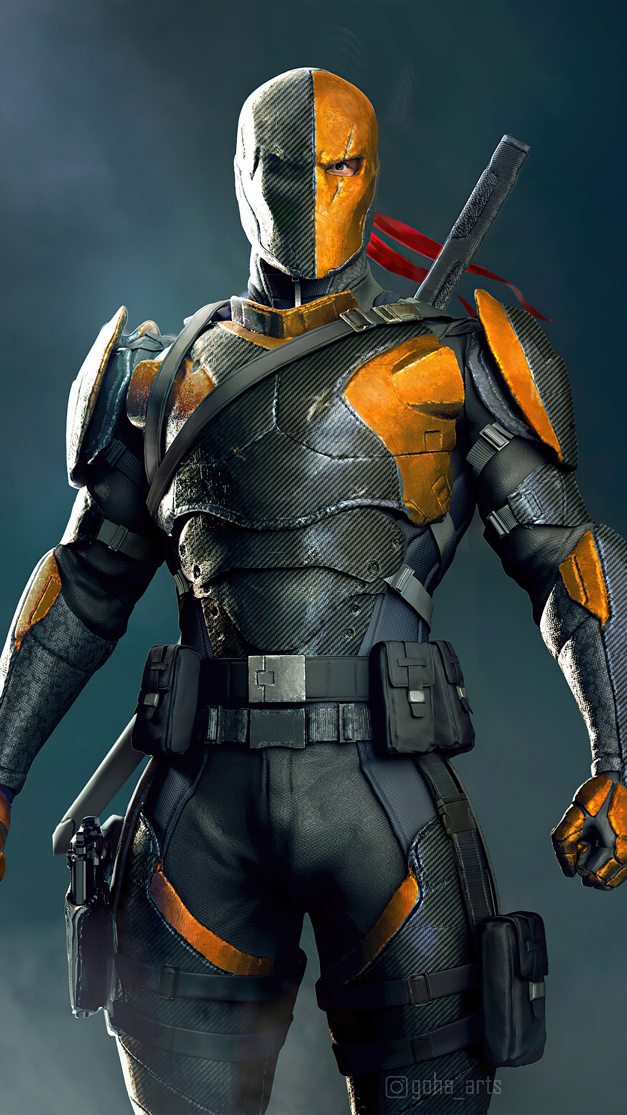 Deathstroke from DC Comics 4K HD Phone Wallpaper