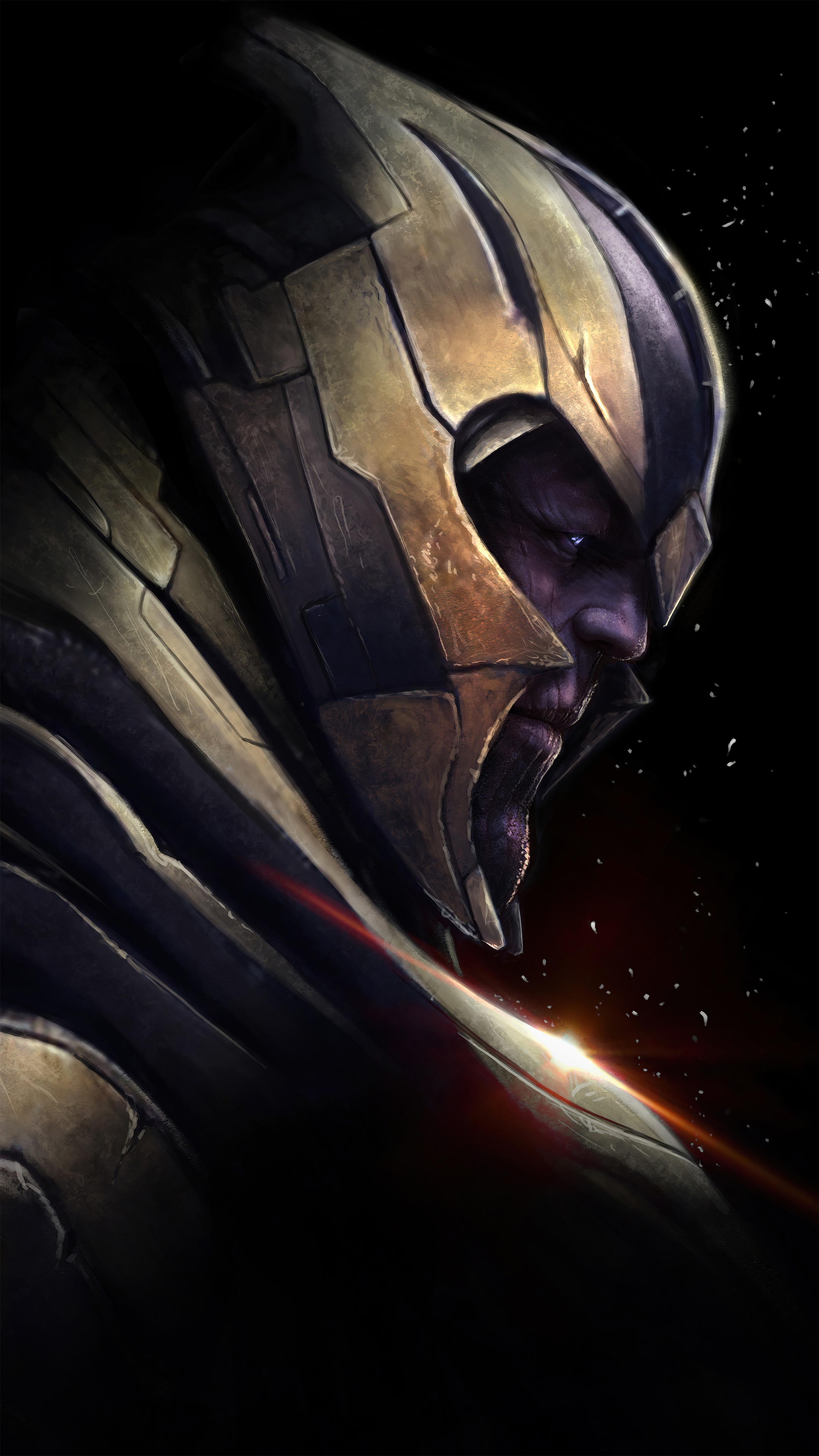 Thanos artwork 4K HD Phone Wallpaper